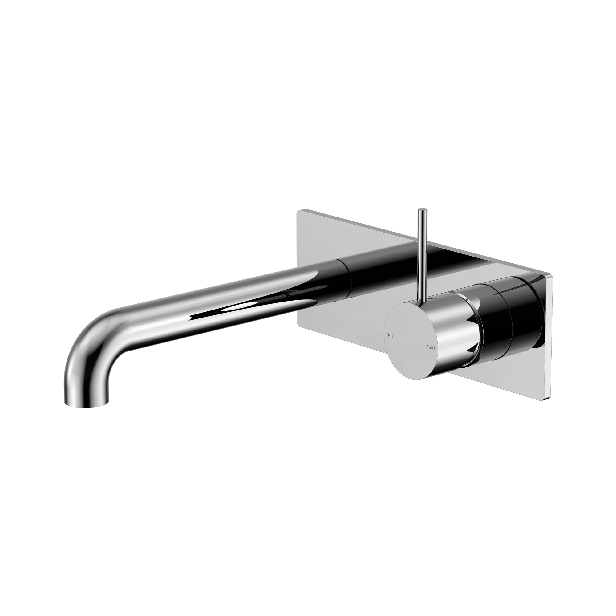 Mecca Wall Basin/Bath Mixer Handle Up 120mm