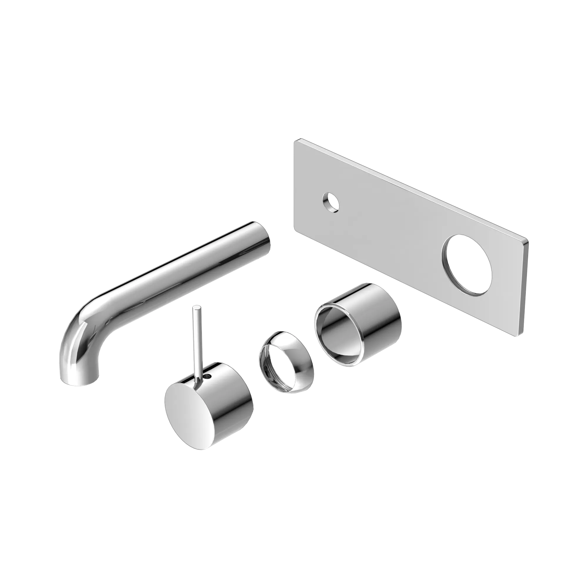 Mecca Wall Basin/Bath Mixer Handle Up 120mm Trim Kit Only