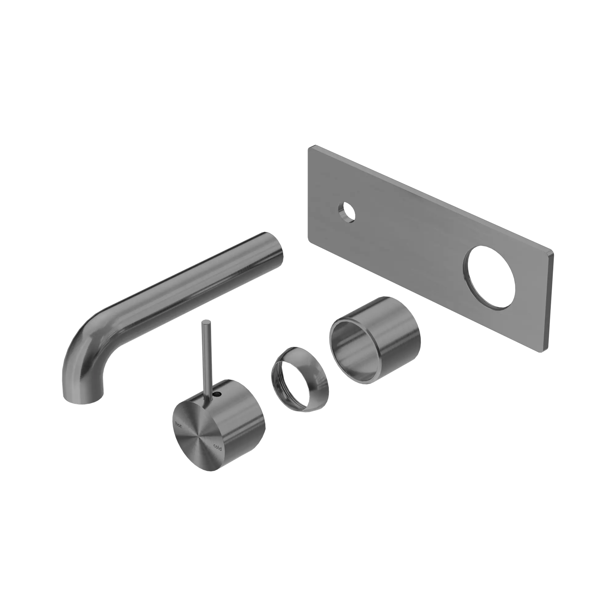 Mecca Wall Basin/Bath Mixer Handle Up 120mm Trim Kit Only