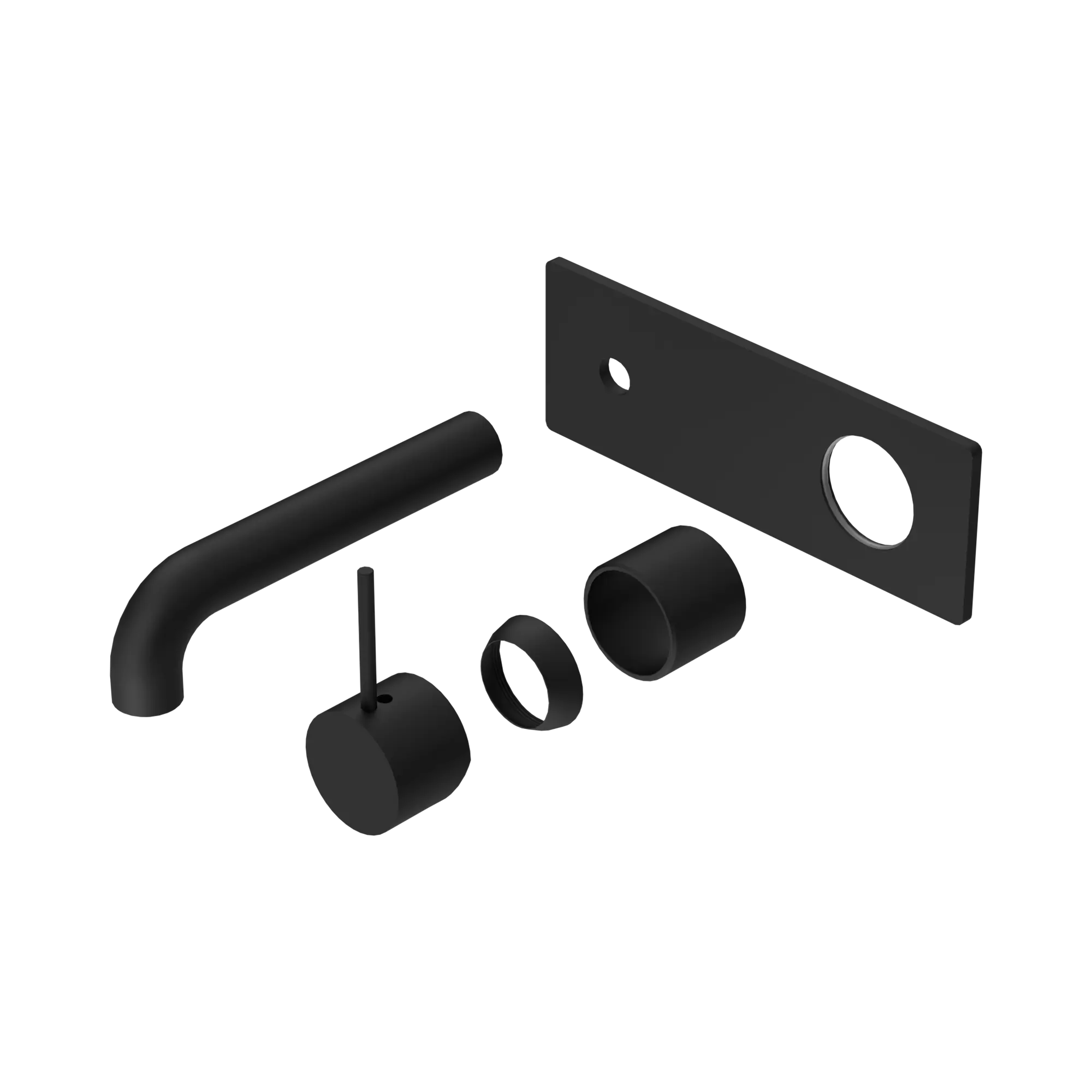 Mecca Wall Basin/Bath Mixer Handle Up 120mm Trim Kit Only