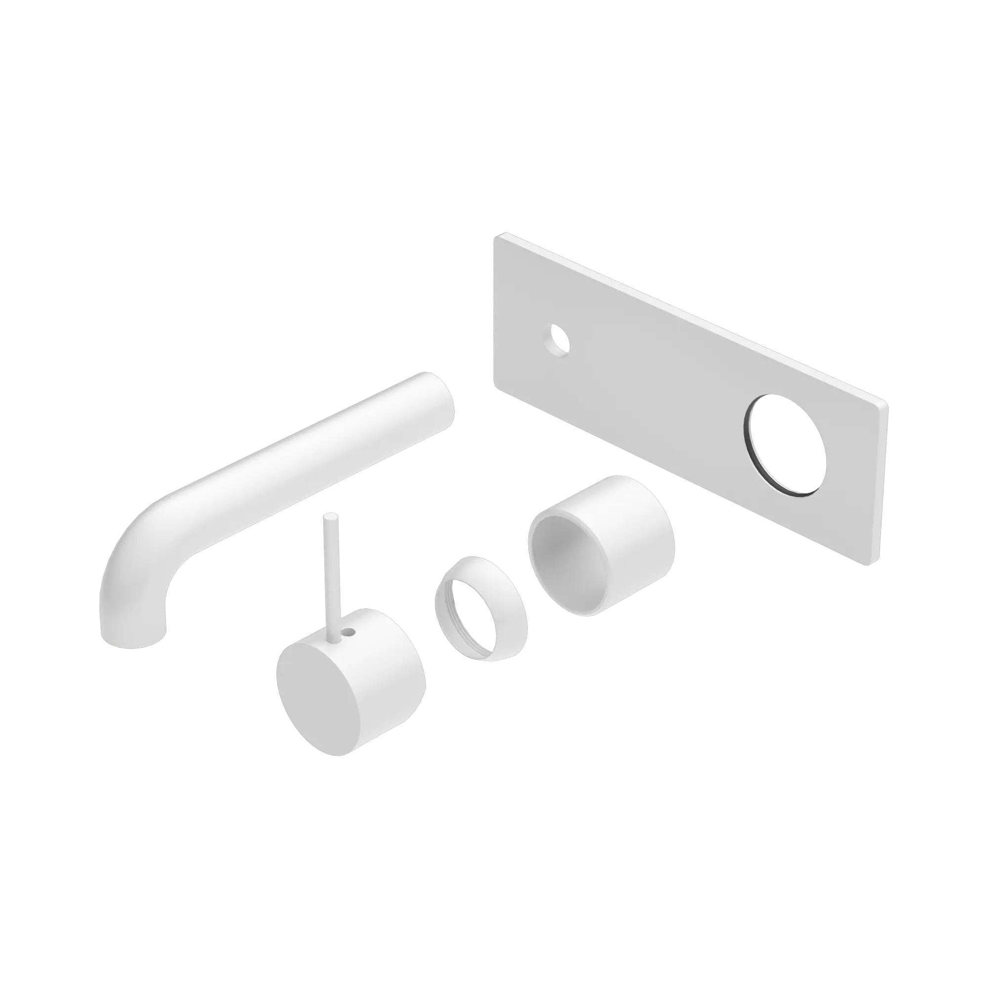 Mecca Wall Basin/Bath Mixer Handle Up 120mm Trim Kit Only