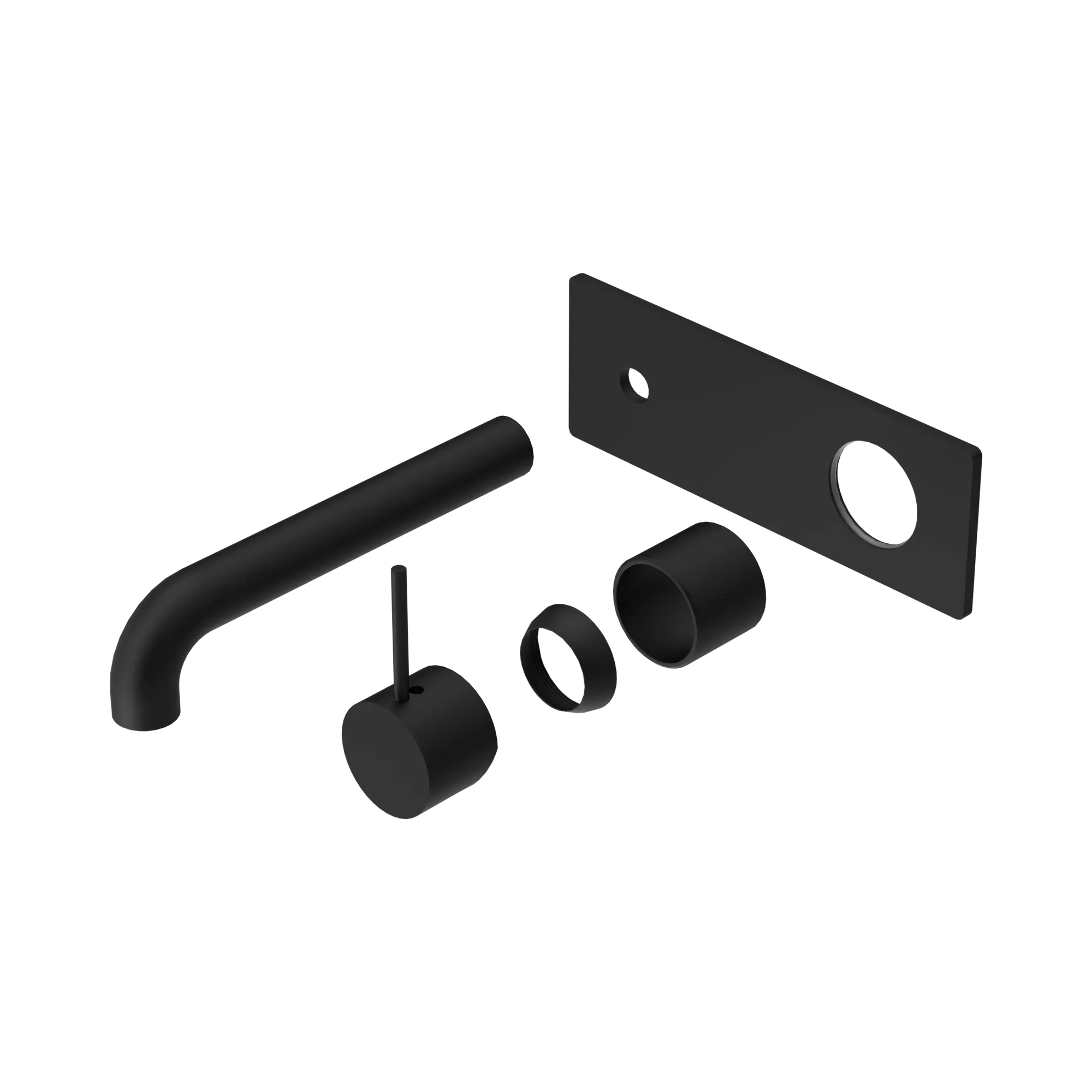 Mecca Wall Basin/Bath Mixer Handle Up 260mm Trim Kit Only