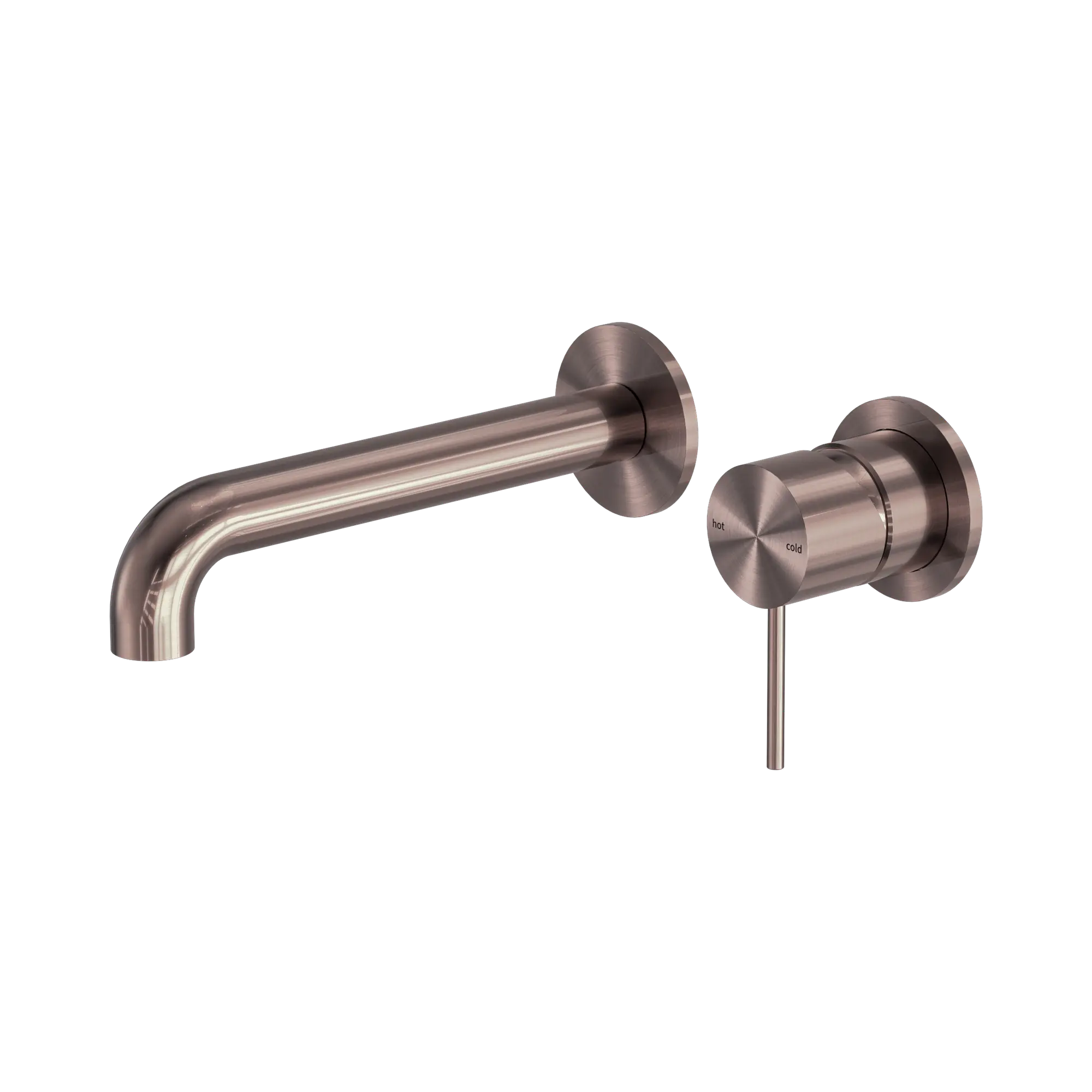 Mecca Wall Basin/Bath Mixer Separate Back Plate 260mm