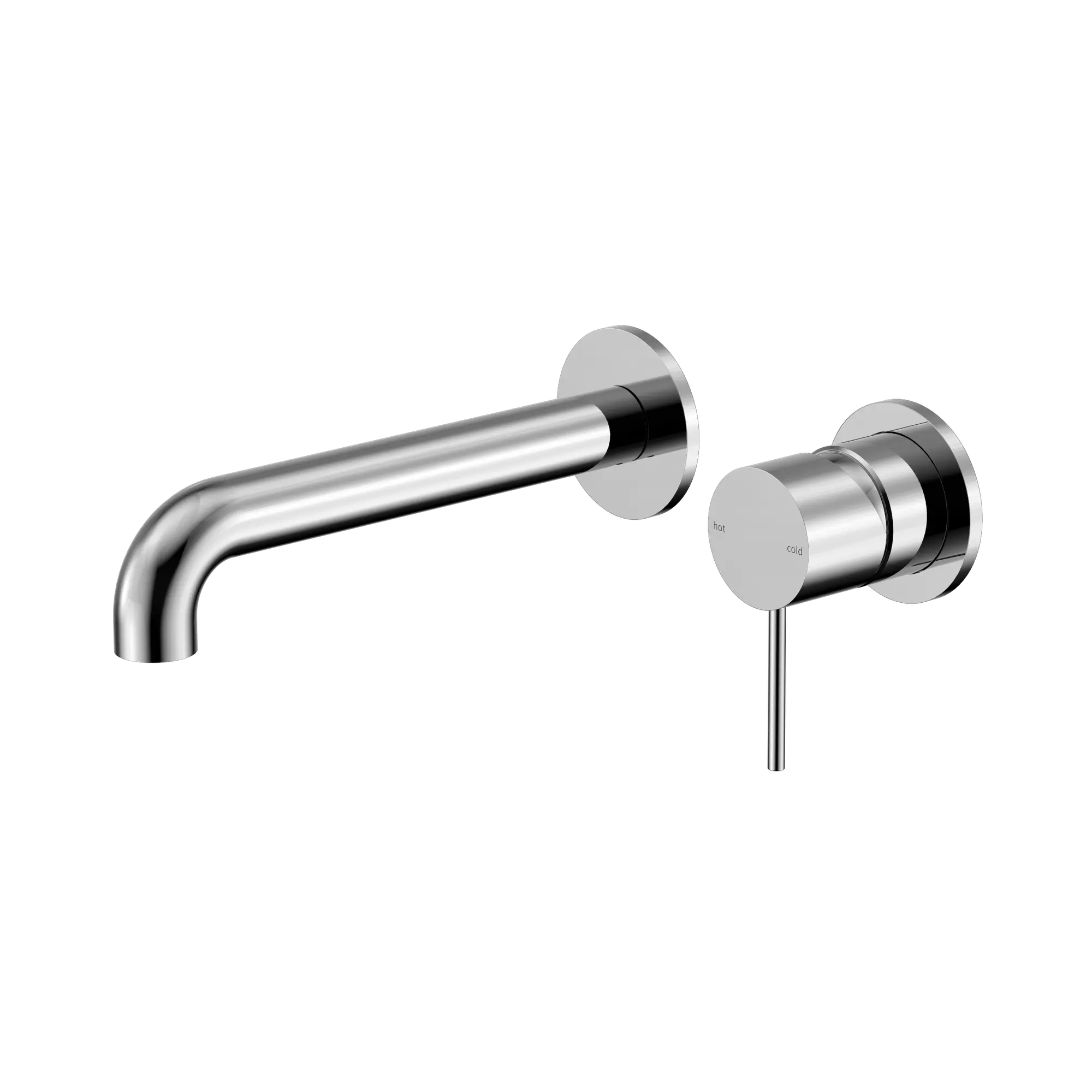 Mecca Wall Basin/Bath Mixer Separate Back Plate 260mm
