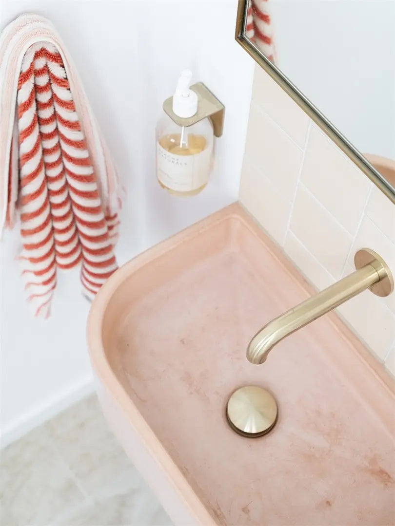 Mecca Wall Basin/Bath Mixer Separate Back Plate 185mm