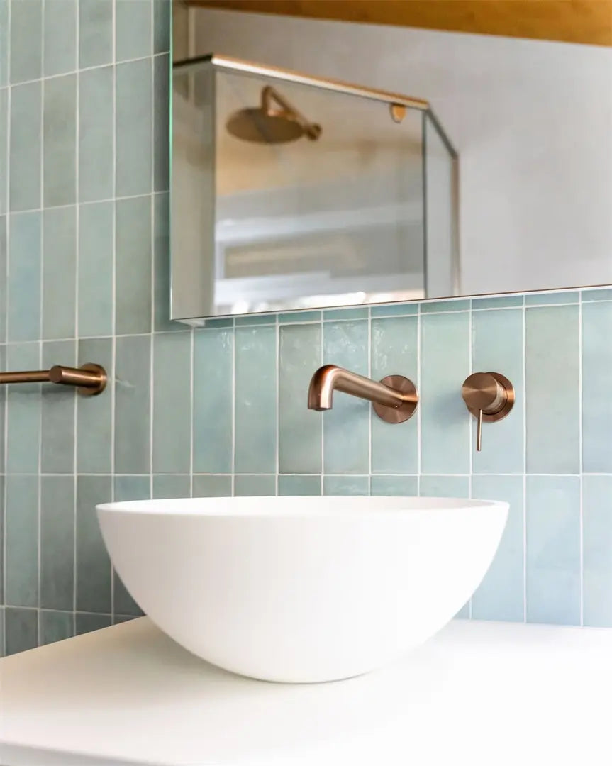 Mecca Wall Basin/Bath Mixer Separate Back Plate 185mm