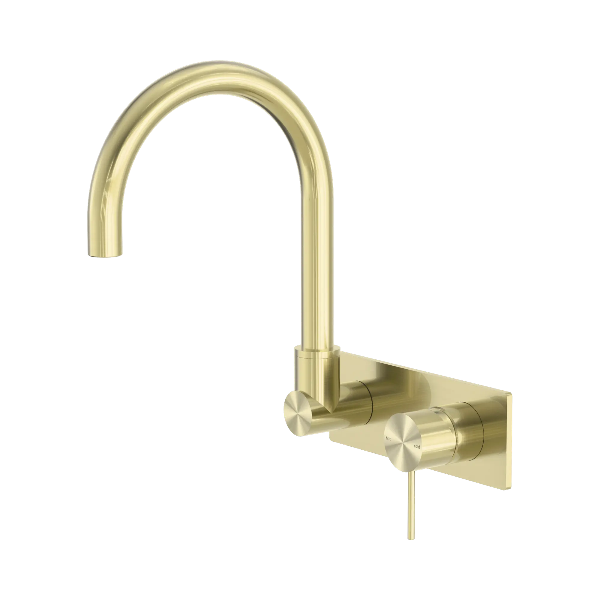 Mecca Wall Basin/Bath Mixer Swivel Spout