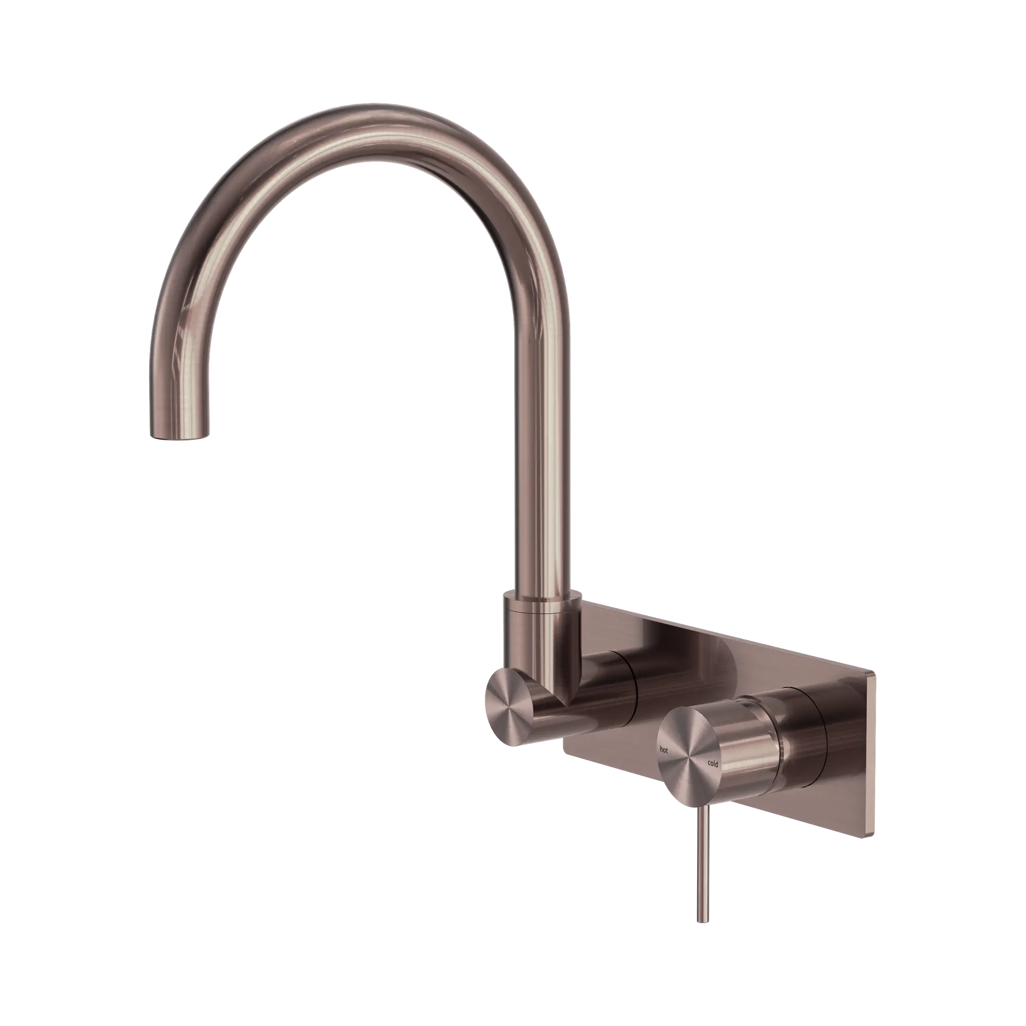 Mecca Wall Basin/Bath Mixer Swivel Spout
