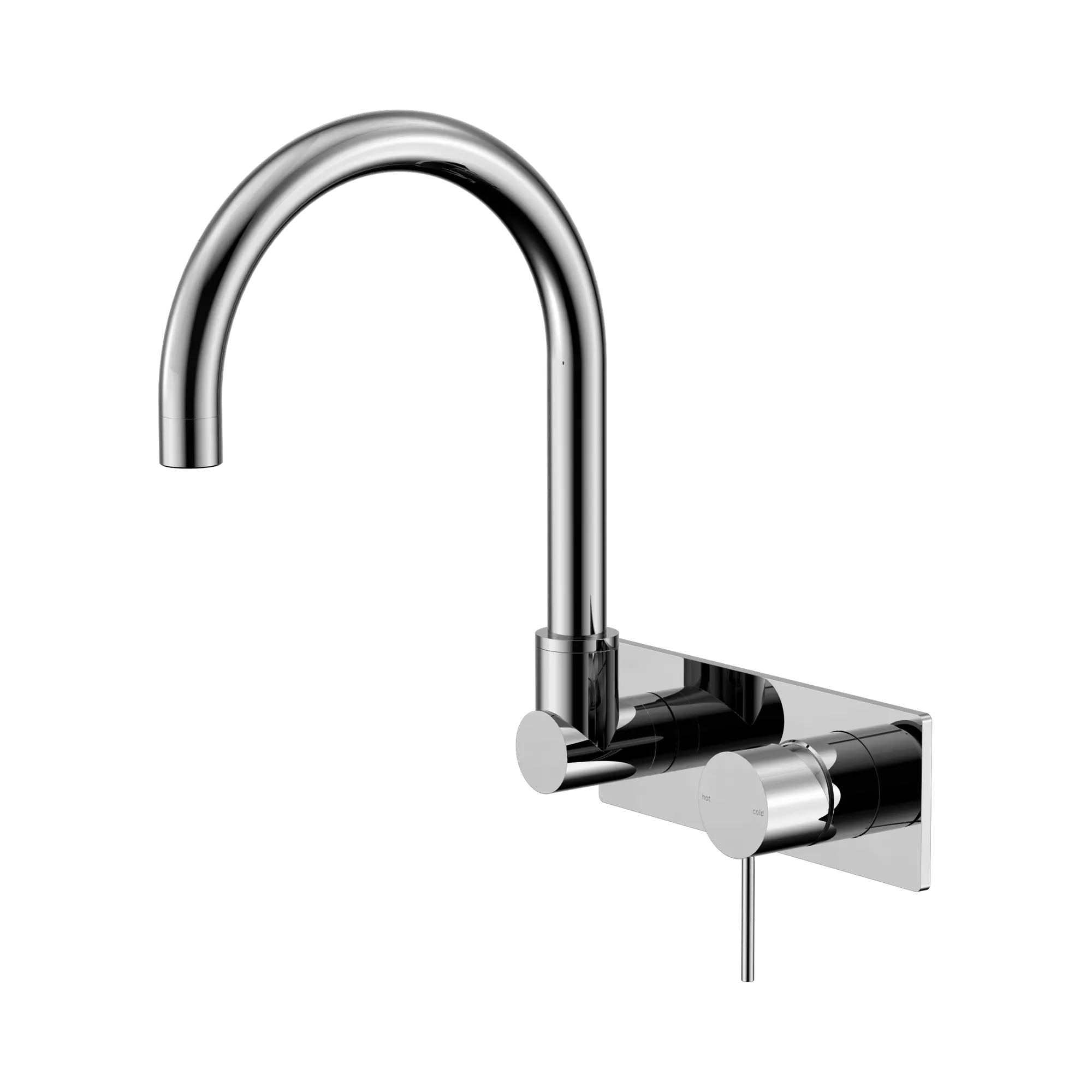 Mecca Wall Basin/Bath Mixer Swivel Spout