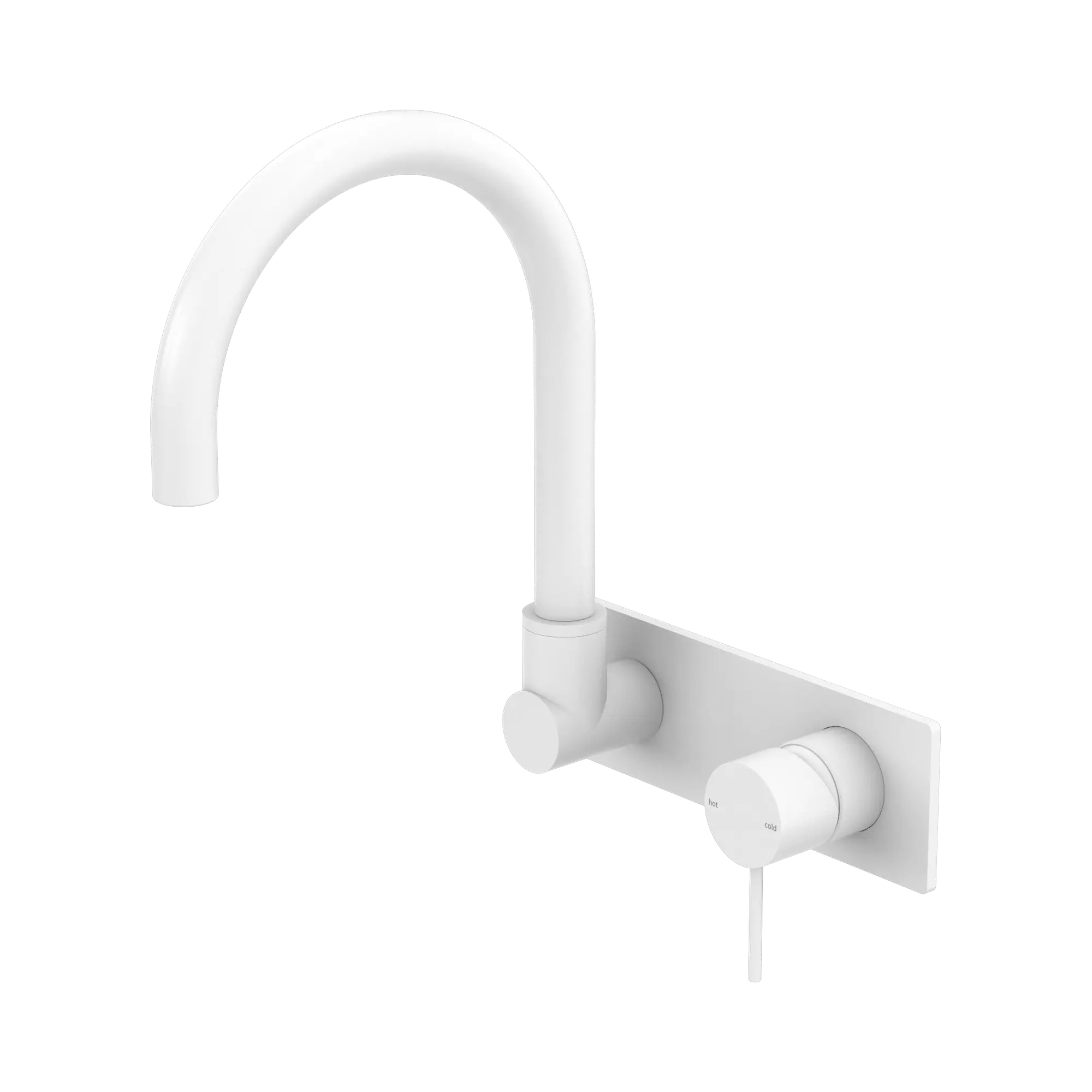 Mecca Wall Basin/Bath Mixer Swivel Spout