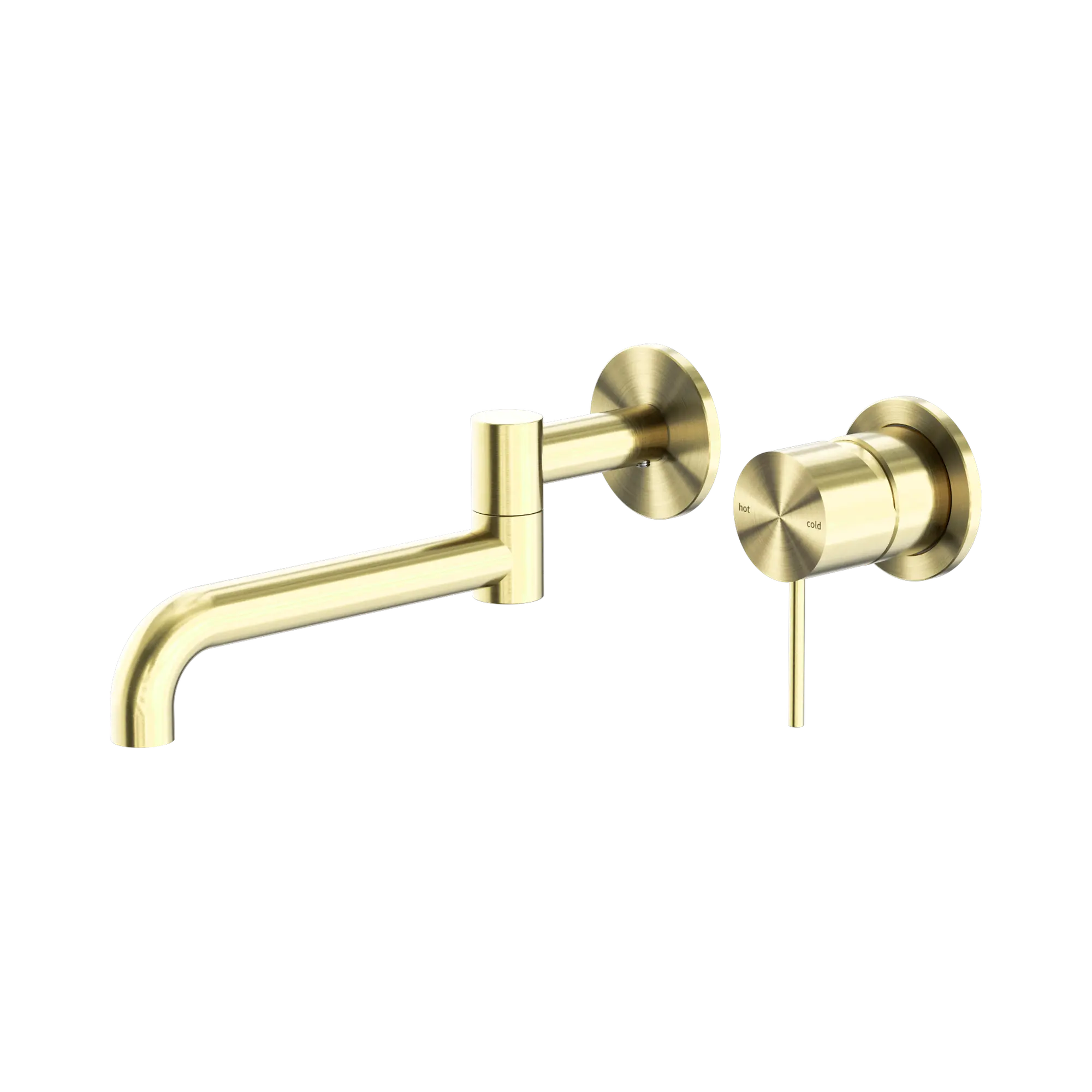 Mecca Wall Basin/Bath Mixer Swivel Spout 225mm