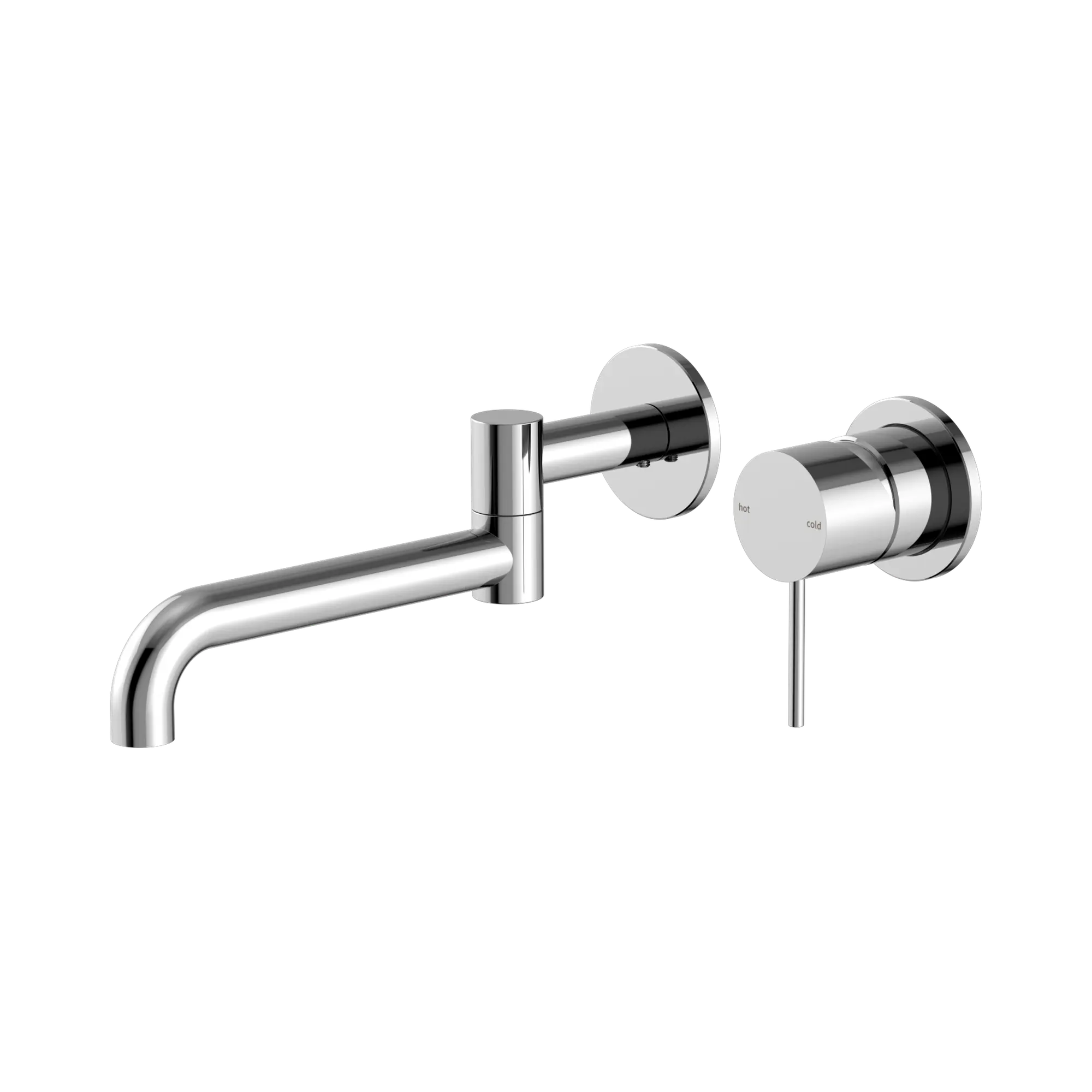 Mecca Wall Basin/Bath Mixer Swivel Spout 225mm
