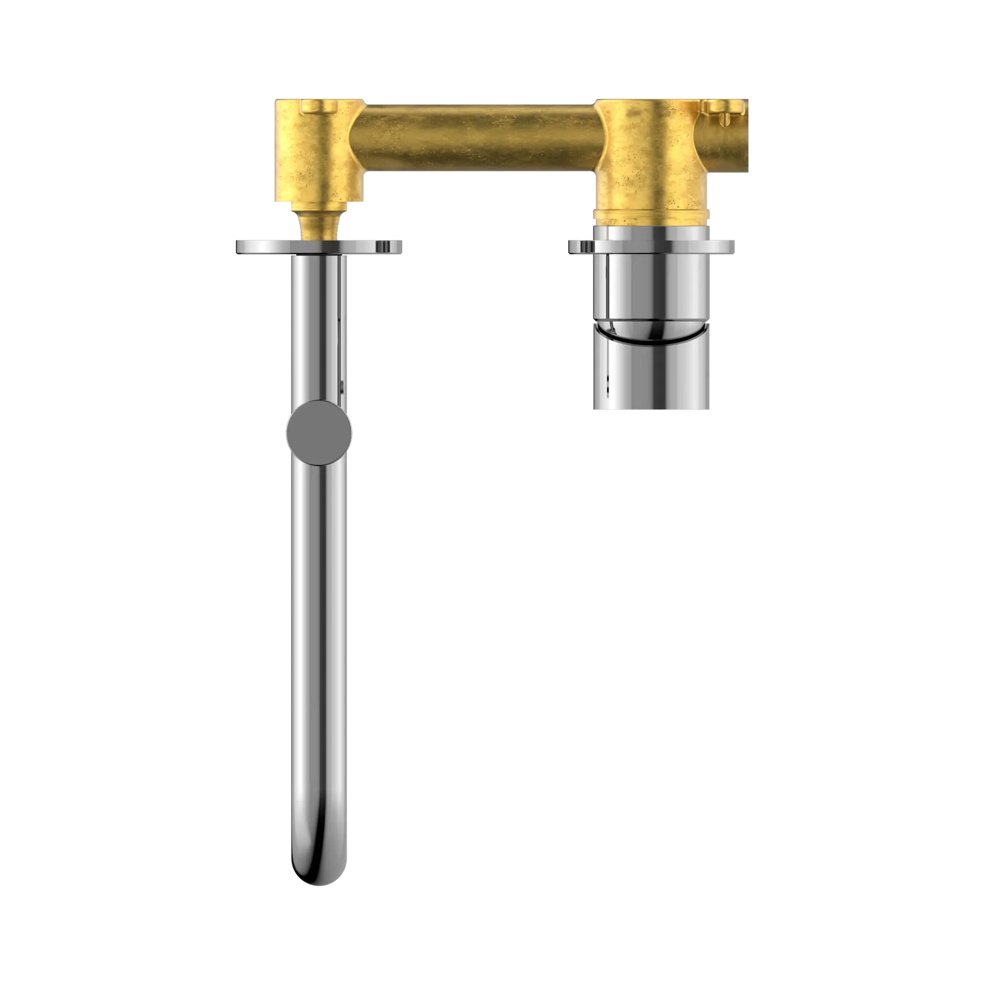 Mecca Wall Basin/Bath Mixer Swivel Spout 225mm