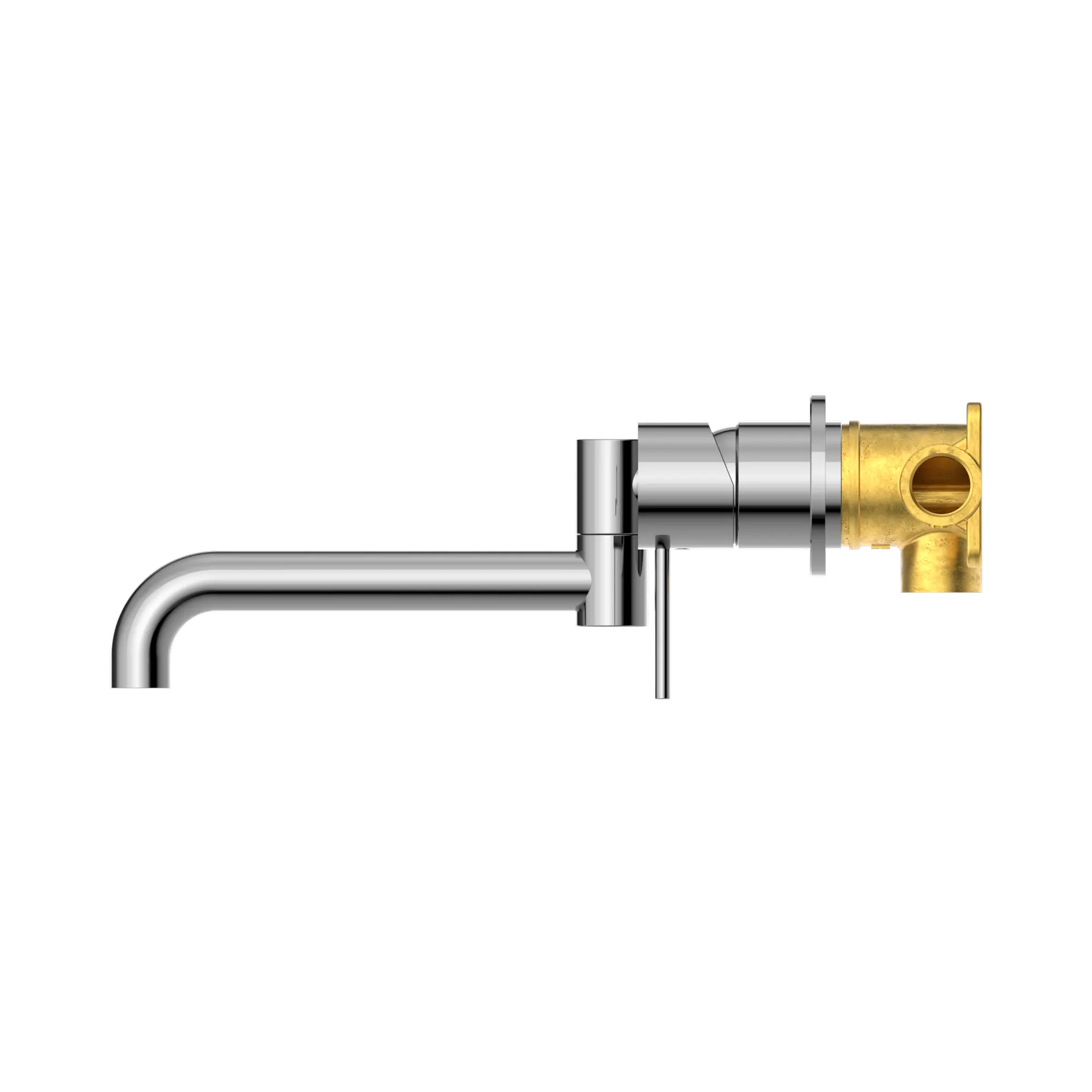Mecca Wall Basin/Bath Mixer Swivel Spout 225mm