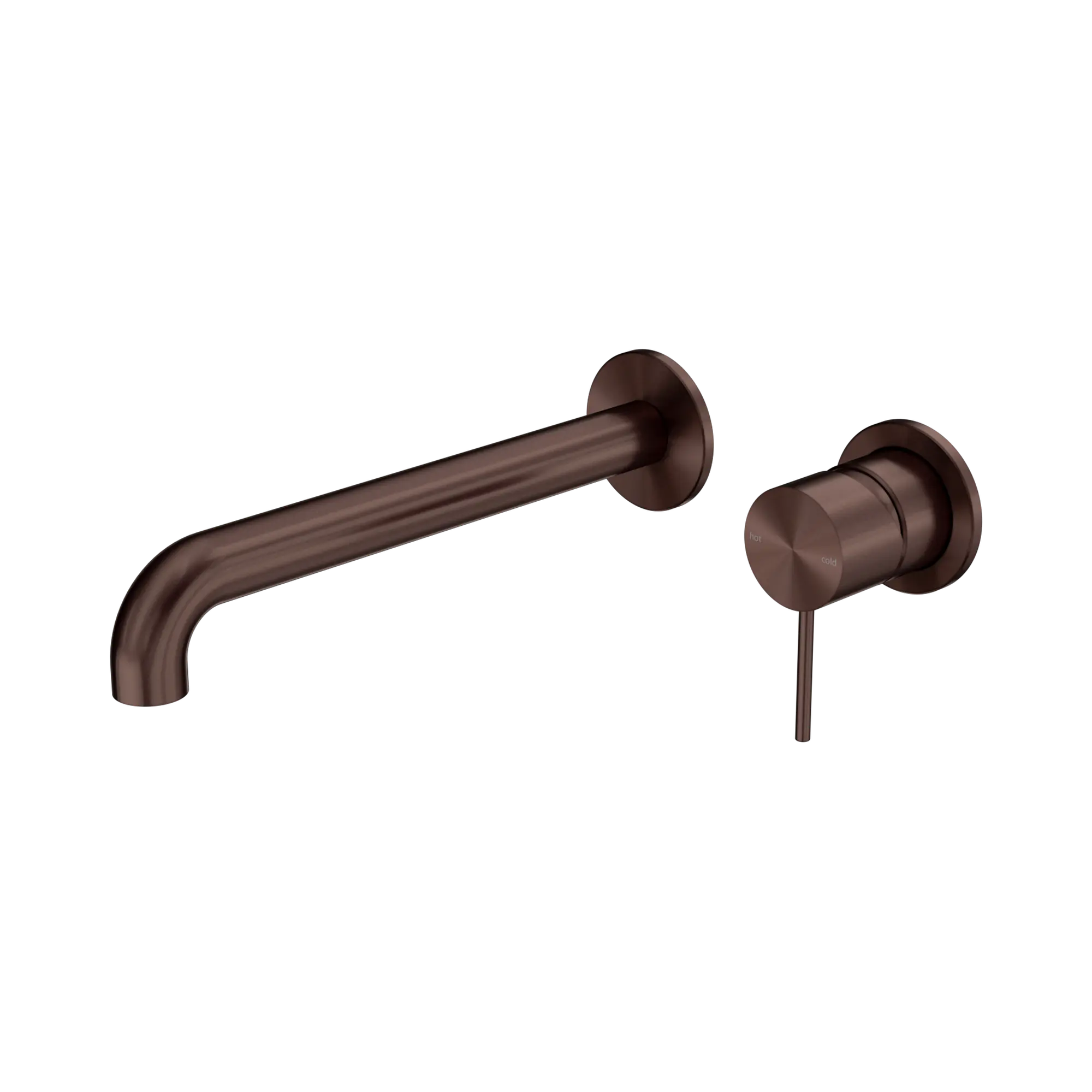 Mecca Wall Basin/Bath Mixer Separate Back Plate 230mm
