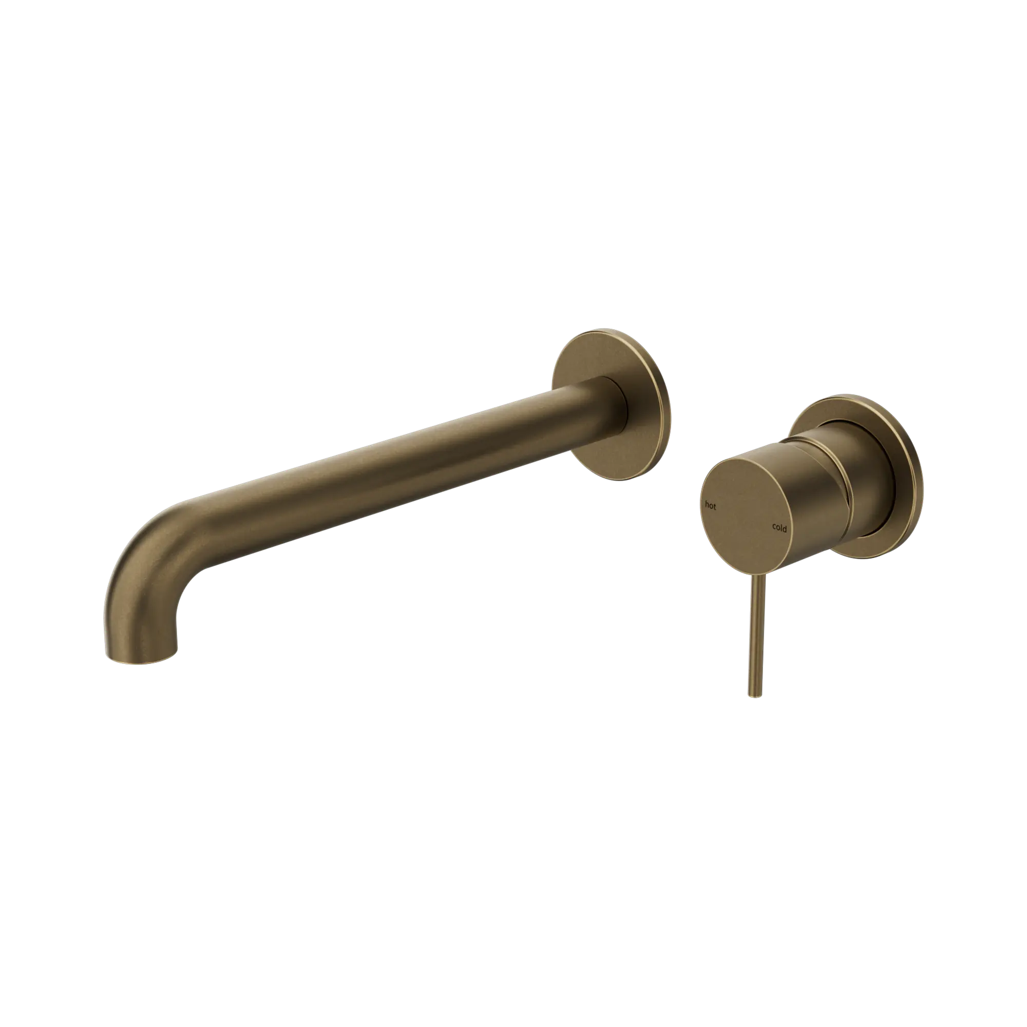 Mecca Wall Basin/Bath Mixer Separate Back Plate 230mm
