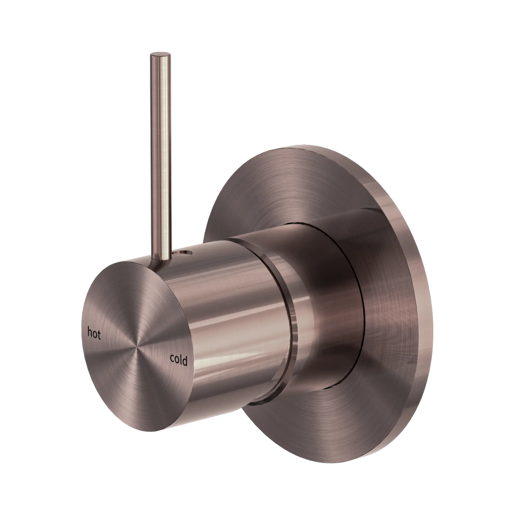 Mecca Shower Mixer Handle Up 80mm Plate