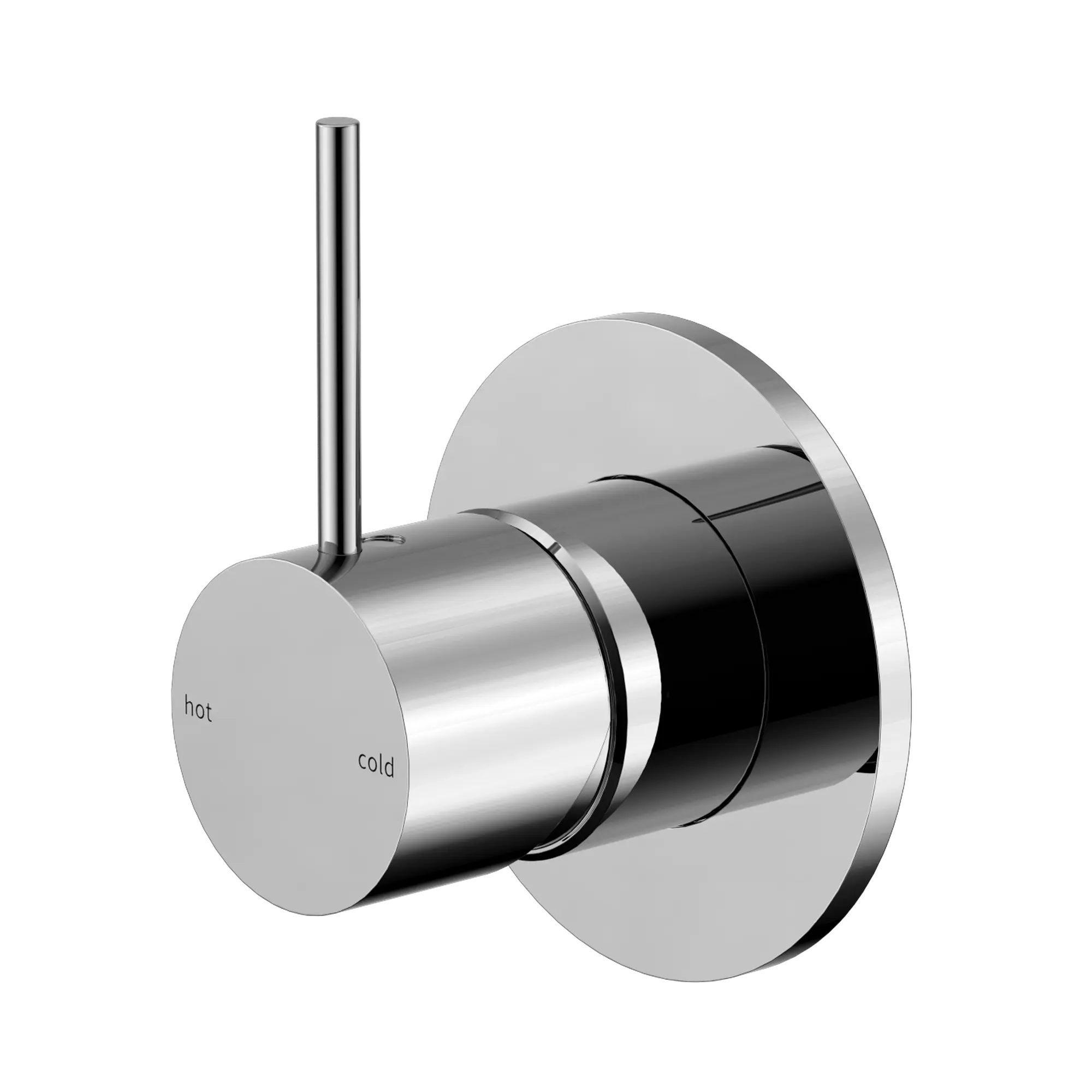 Mecca Shower Mixer Handle Up 80mm Plate