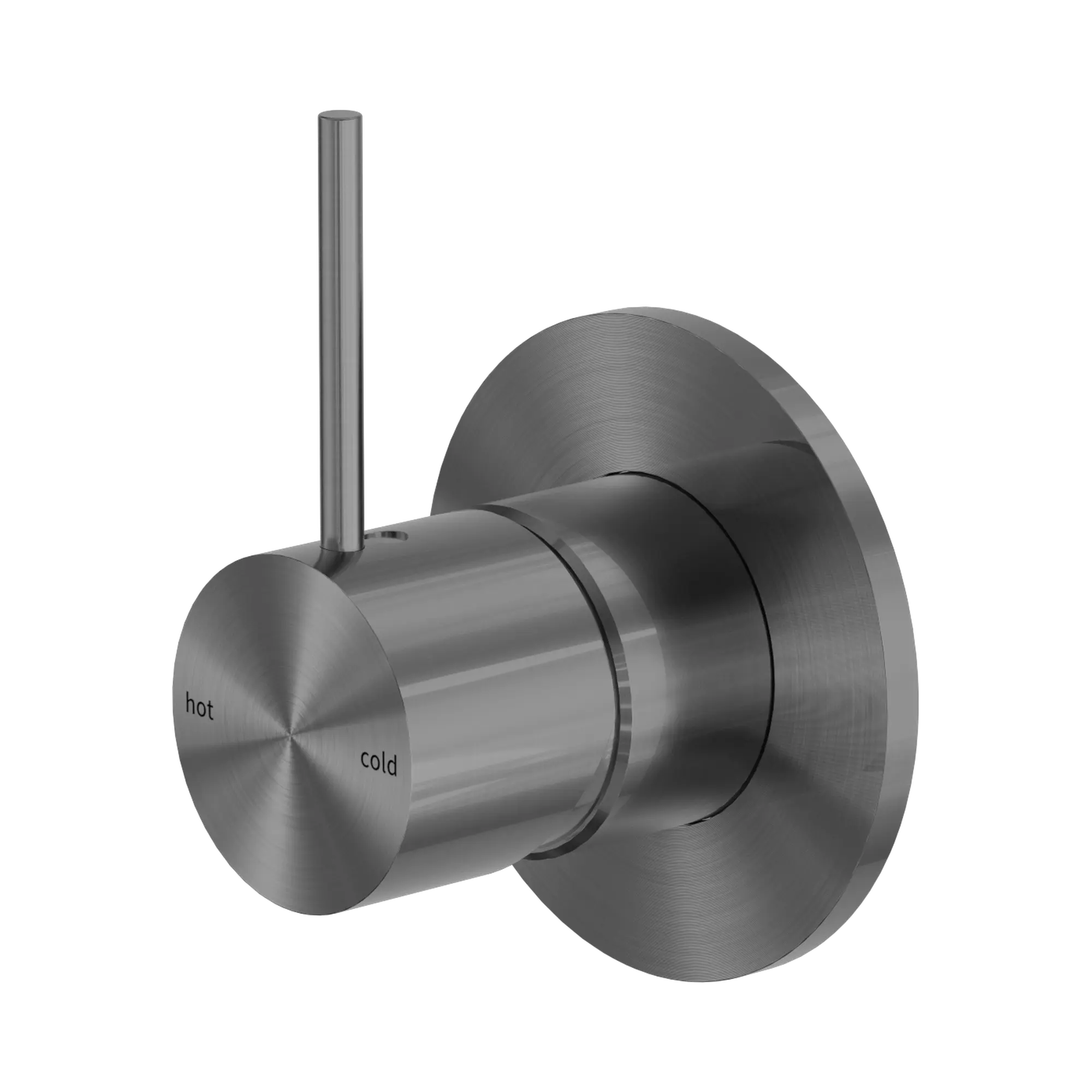 Mecca Shower Mixer Handle Up 80mm Plate