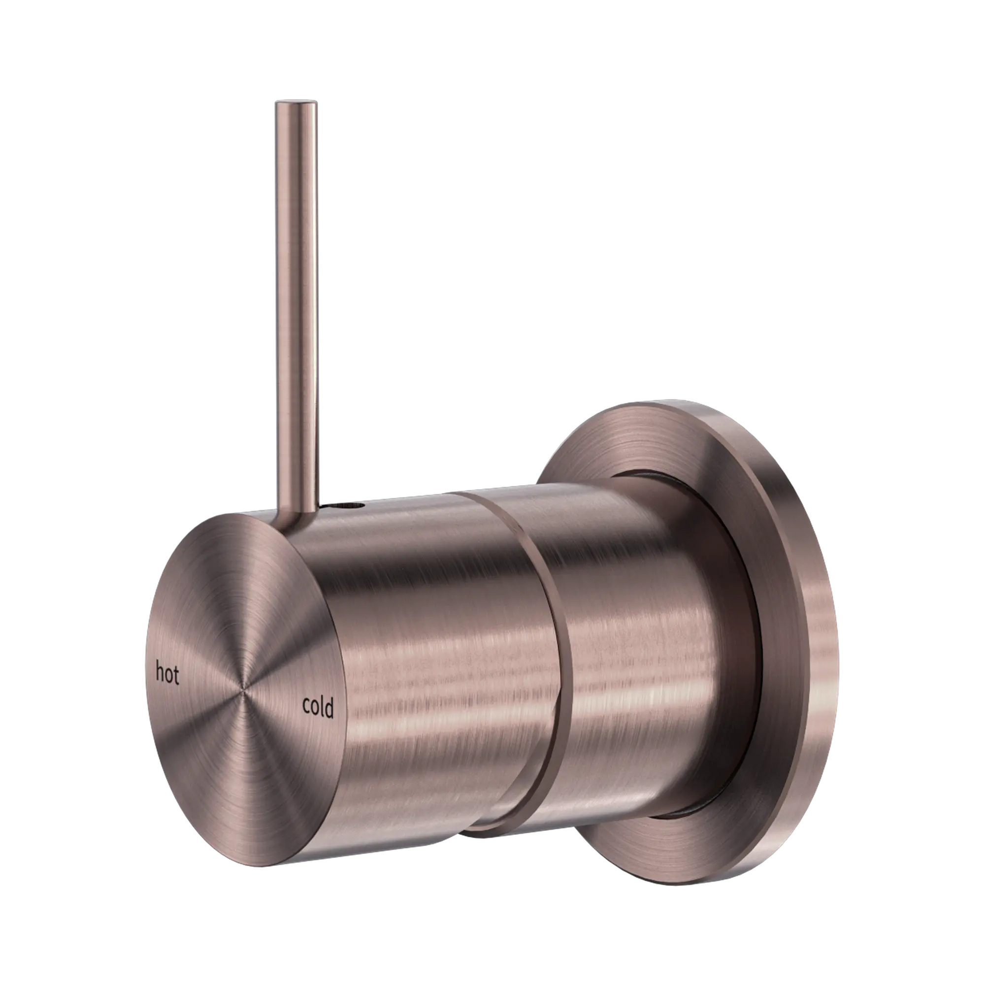 Mecca Shower Mixer 60mm Handle Up Plate
