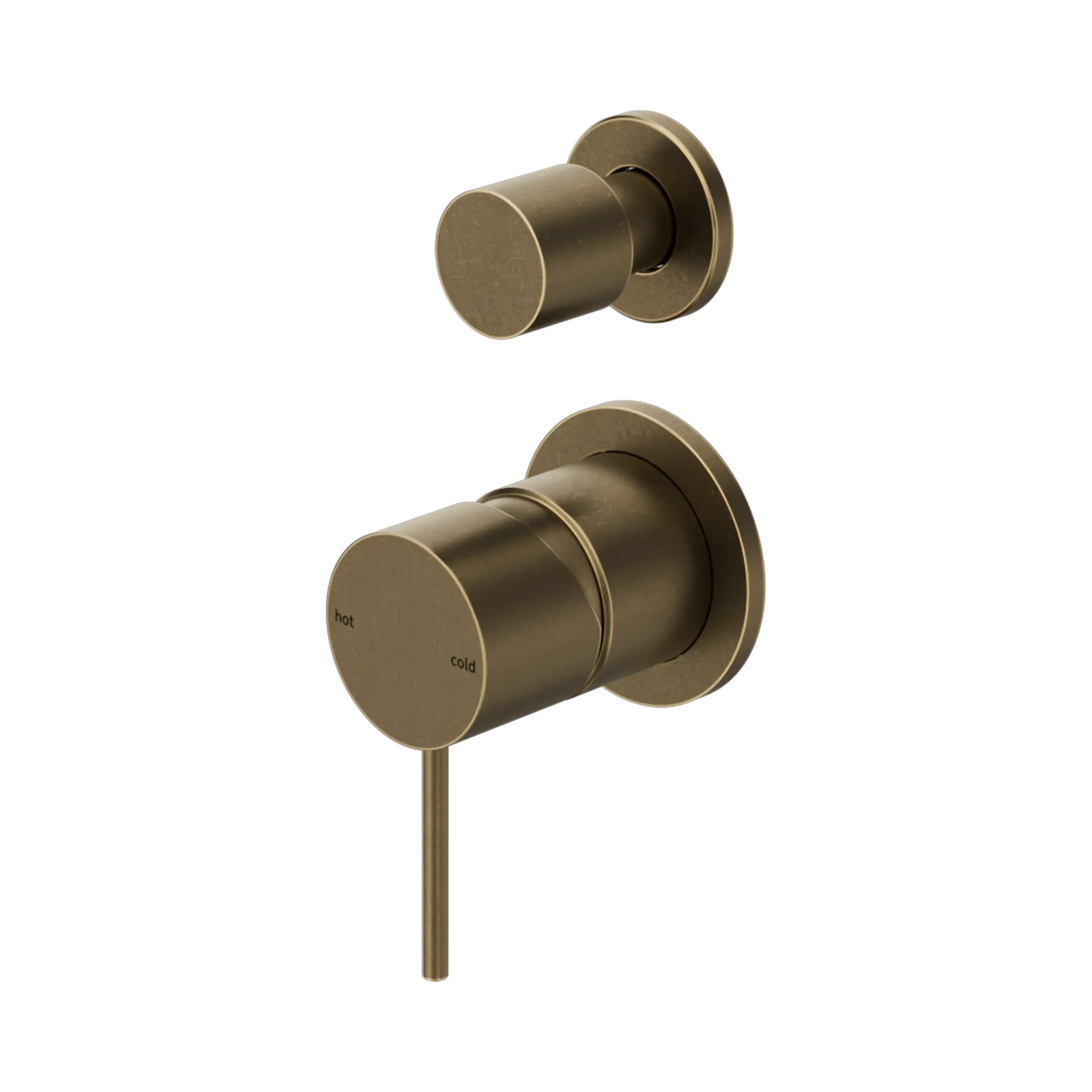 Mecca Shower Mixer With Diverter Separate Back Plate