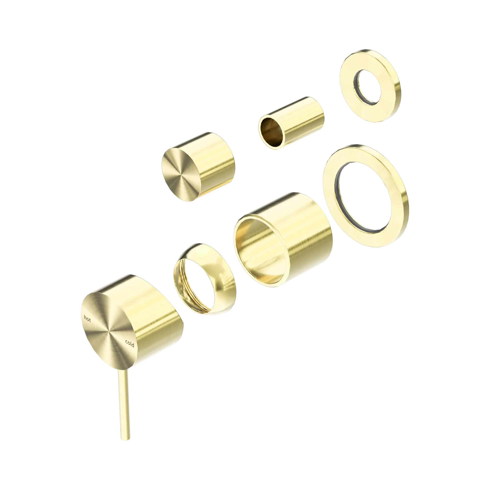 Mecca Shower Mixer With Diverter Separate Back Plate Trim Kit Only