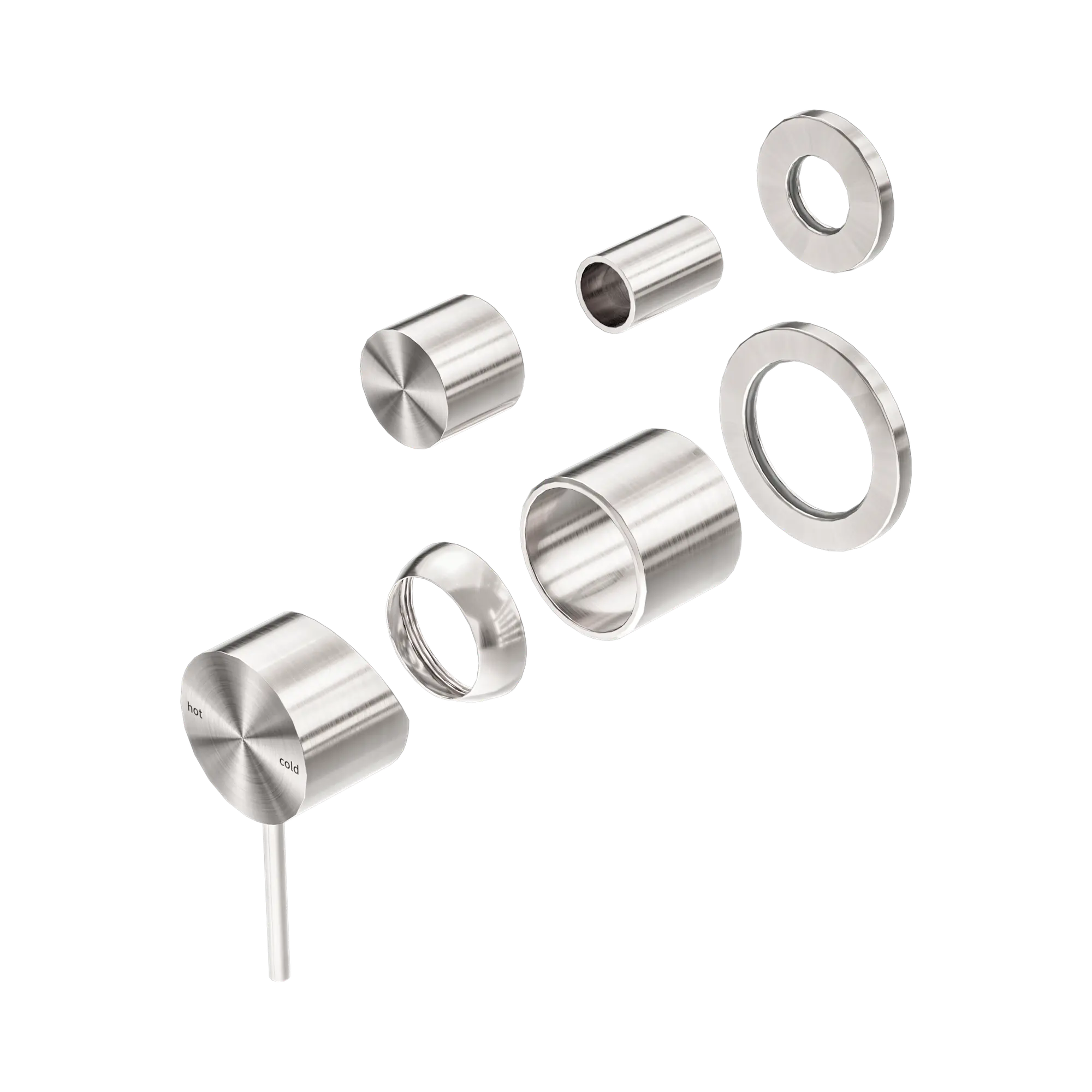 Mecca Shower Mixer With Diverter Separate Back Plate Trim Kit Only