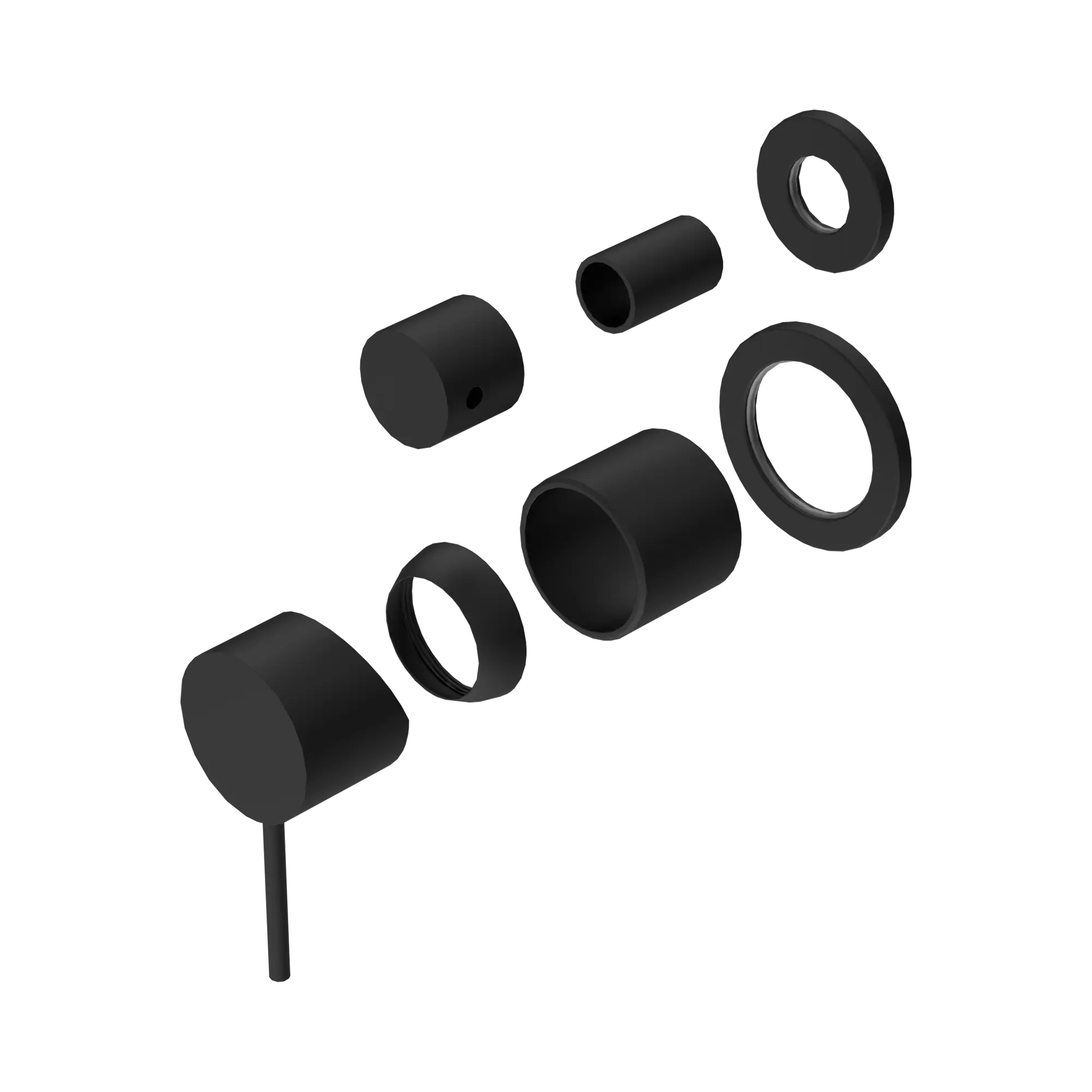 Mecca Shower Mixer With Diverter Separate Back Plate Trim Kit Only