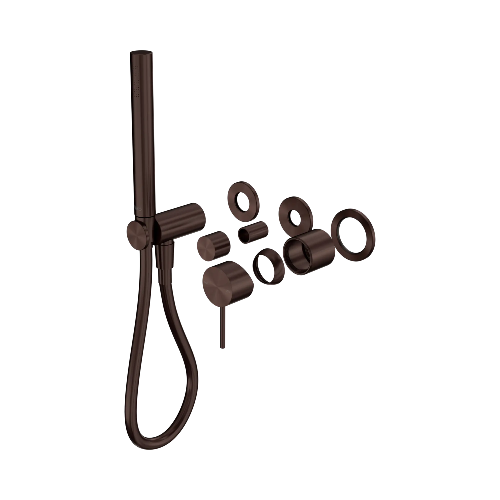 Mecca Shower Mixer Diverter System Separate Back Plate II Trim Kit Only