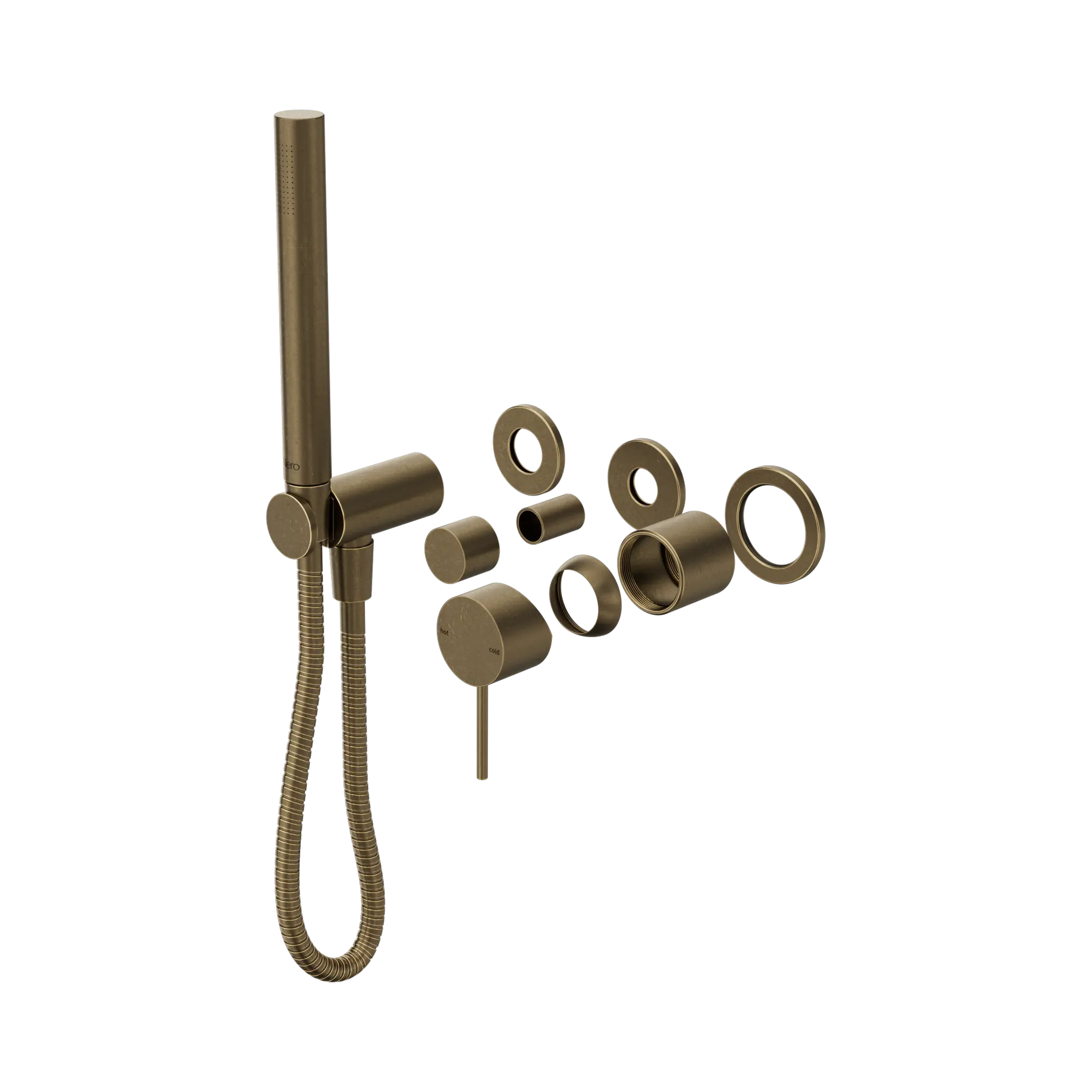 Mecca Shower Mixer Diverter System Separate Back Plate II Trim Kit Only