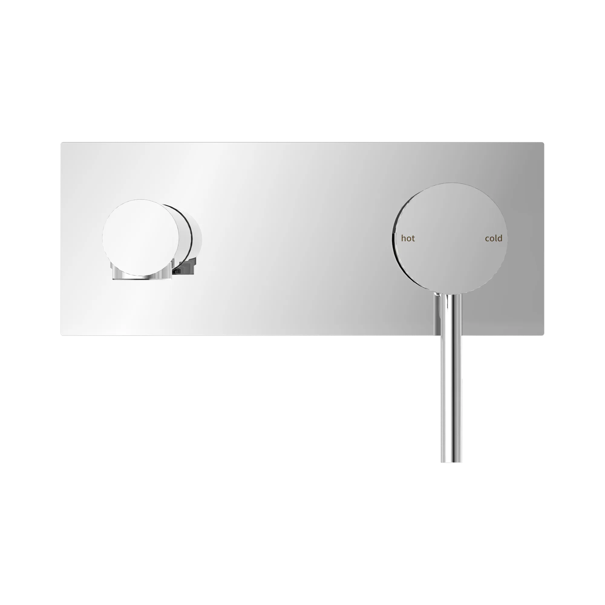 Dolce Wall Basin Mixer Straight Spout