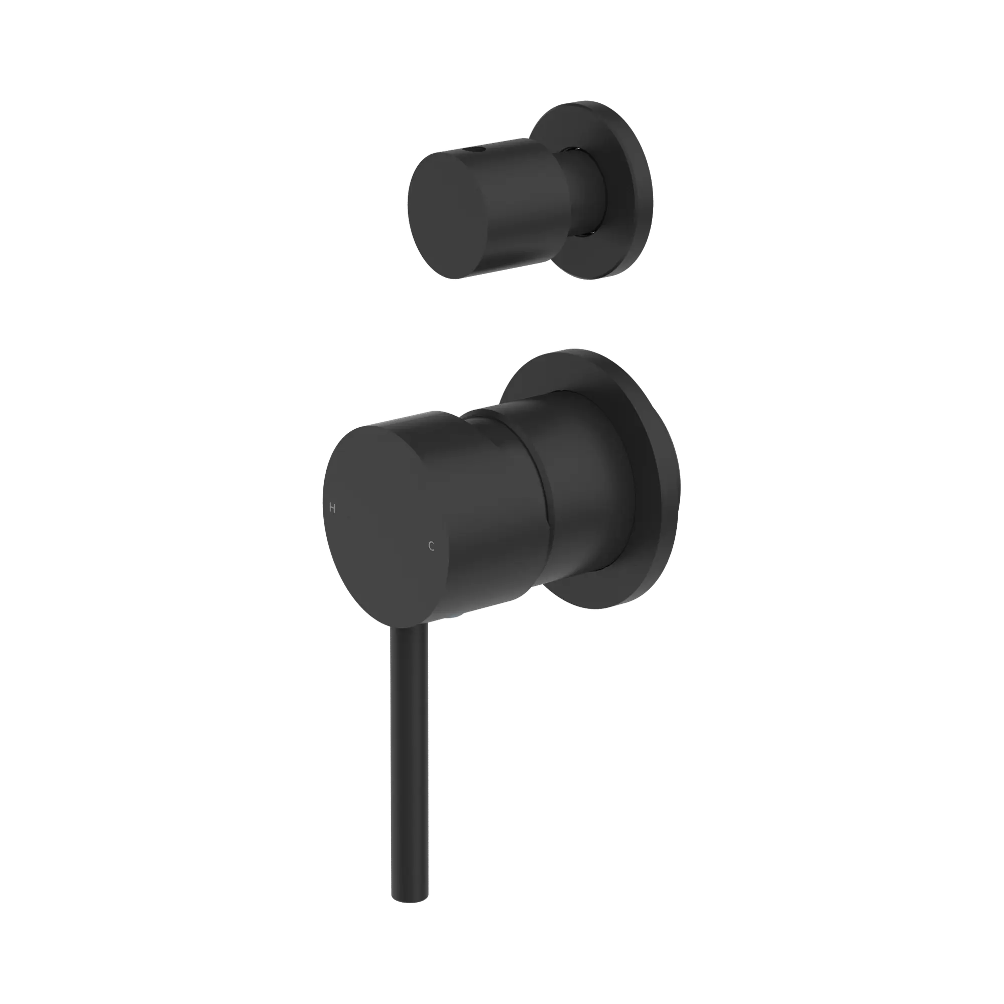 Dolce Shower Mixer With Diverter Separate Plate