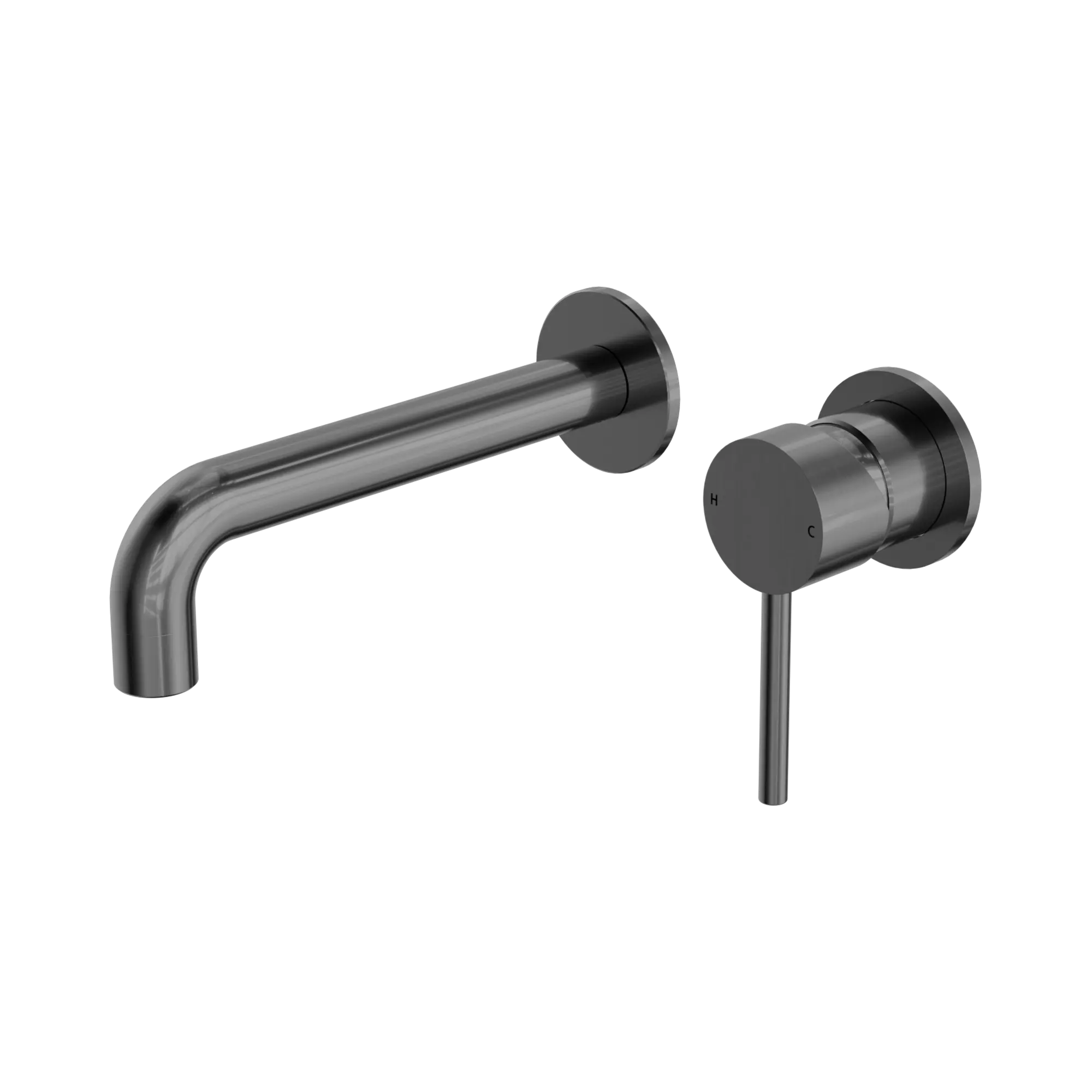 Dolce Wall Basin/Bath Mixer Separate Back Plate