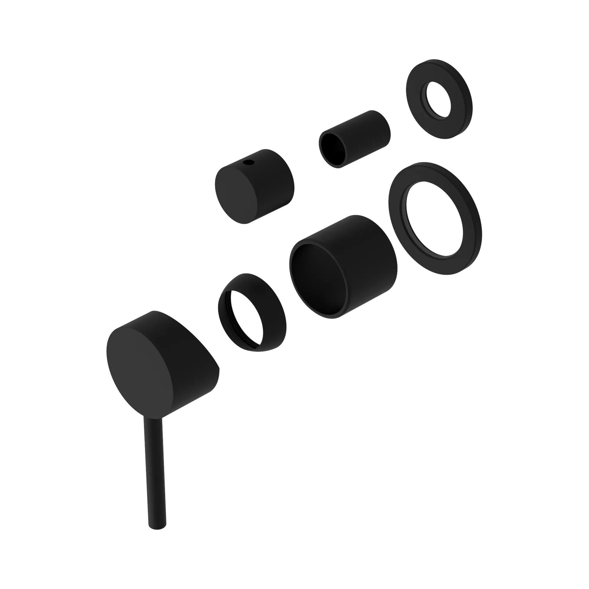 Dolce Shower Mixer With Diverter Separate Back Plate Trim Kits Only