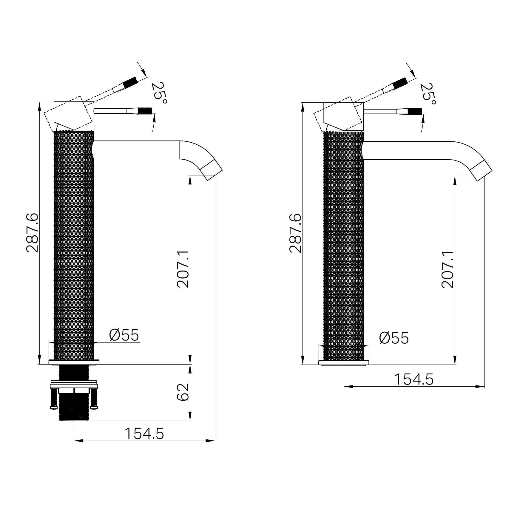 Opal Tall Basin Mixer
