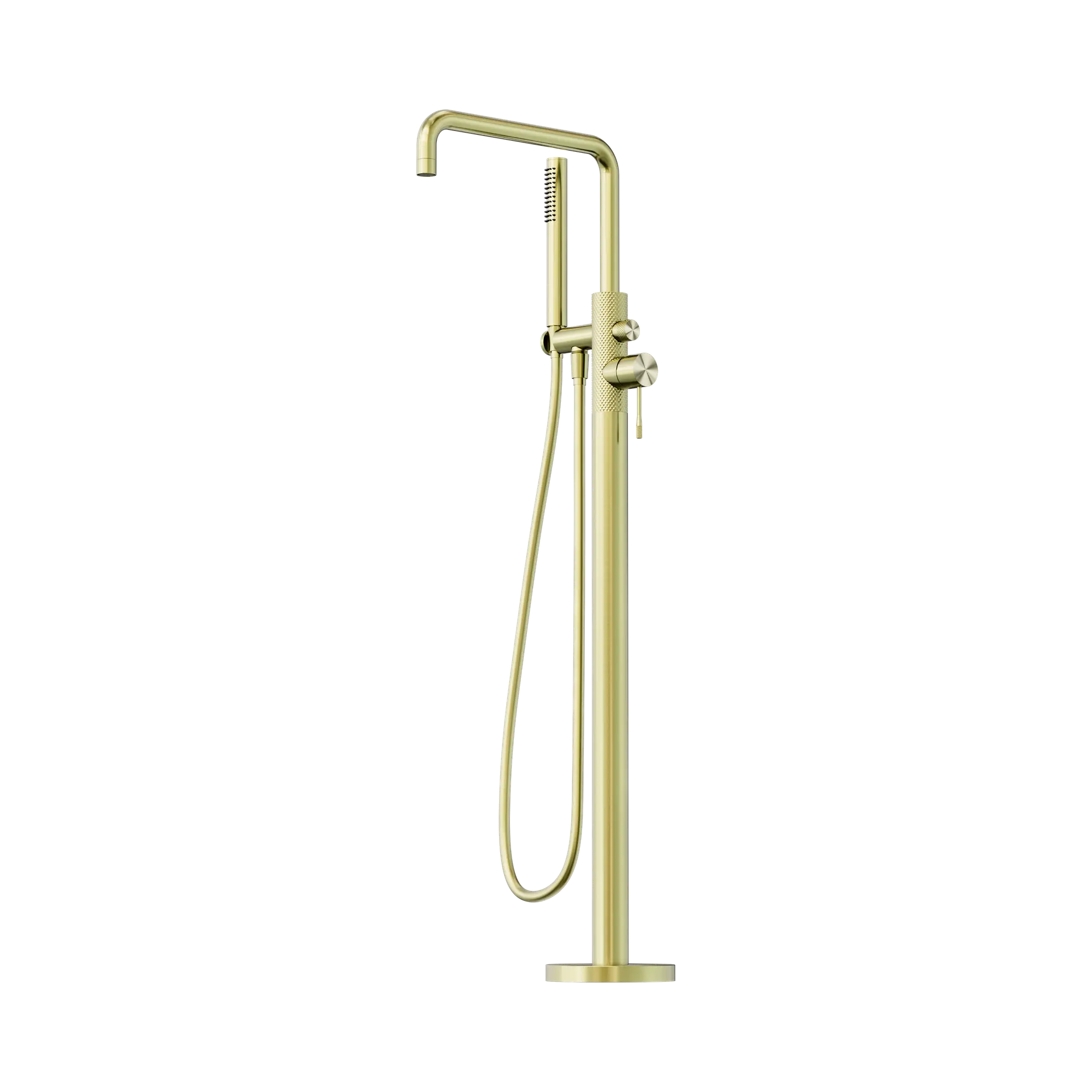 Opal Freestanding Bath Mixer With Hand Shower
