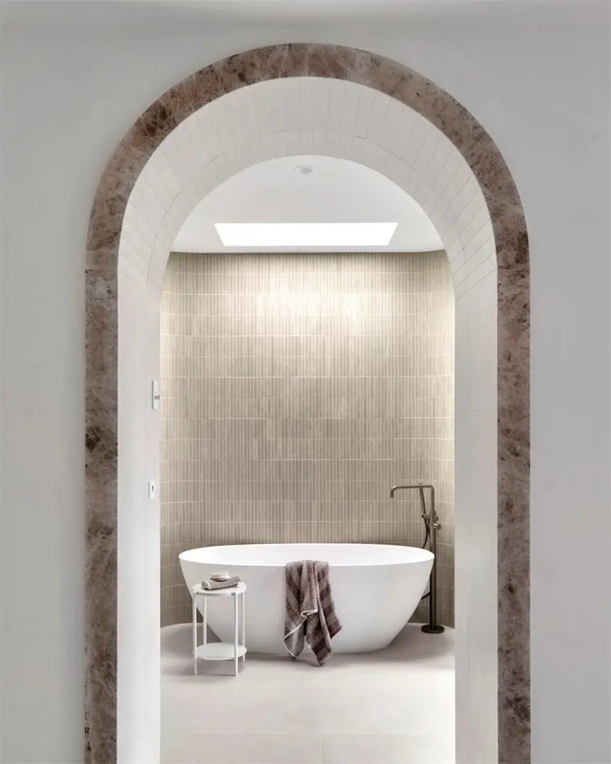 Opal Freestanding Bath Mixer With Hand Shower