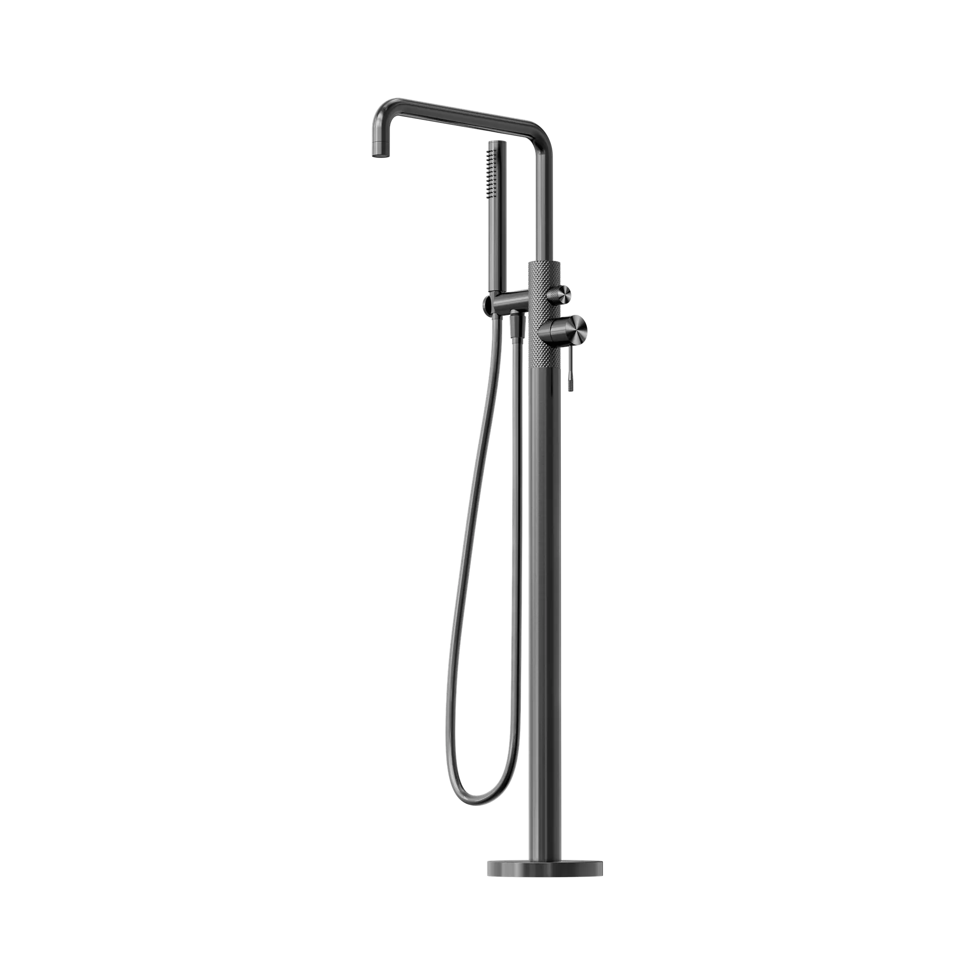 Opal Freestanding Bath Mixer With Hand Shower