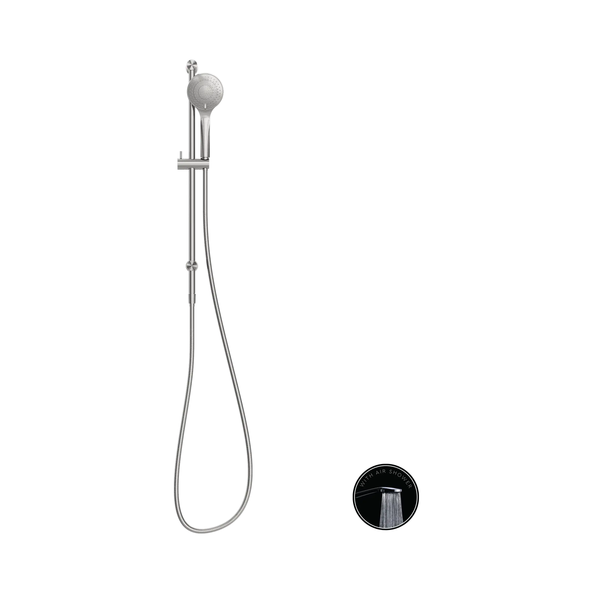 Opal Shower Rail With Air Shower