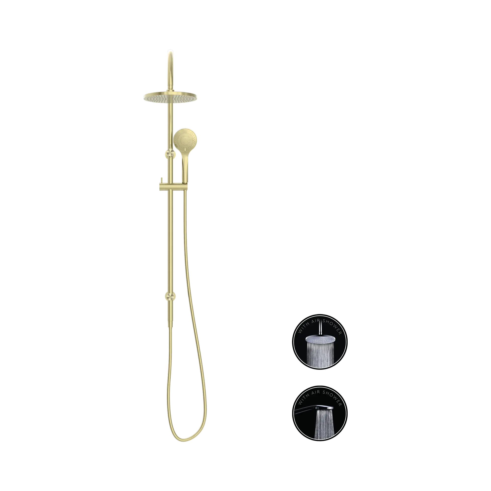 Opal Twin Shower With Air Shower