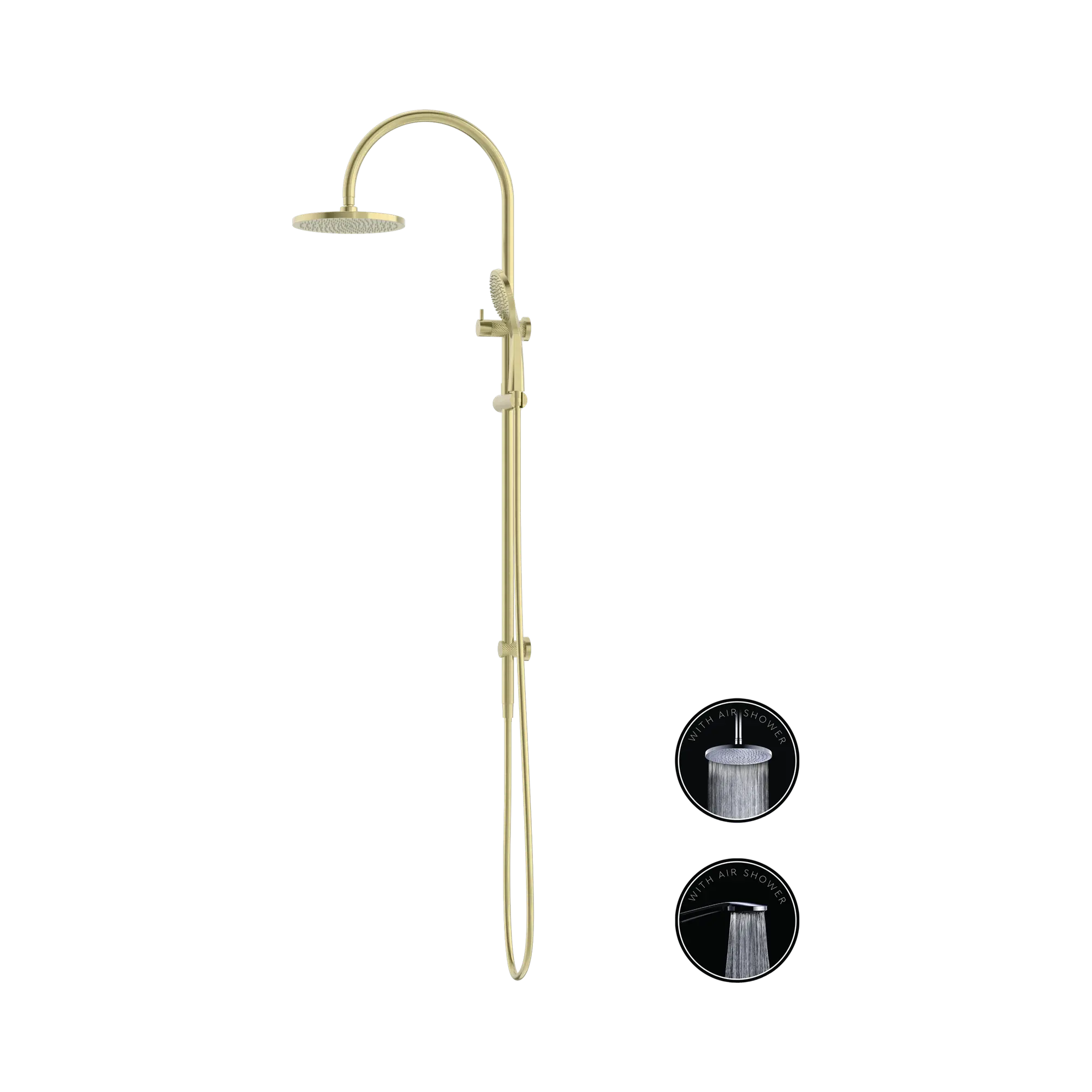 Opal Twin Shower With Air Shower