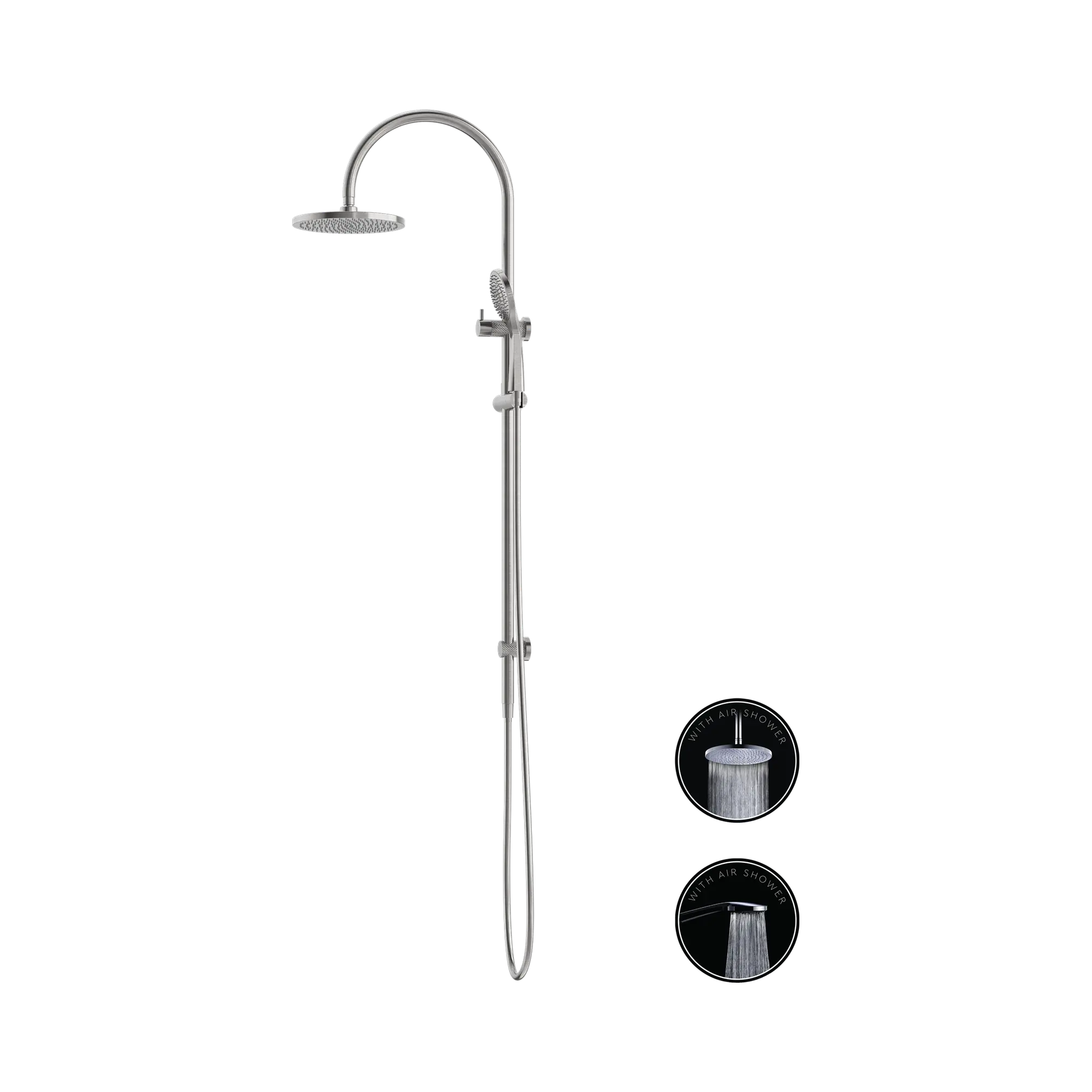 Opal Twin Shower With Air Shower