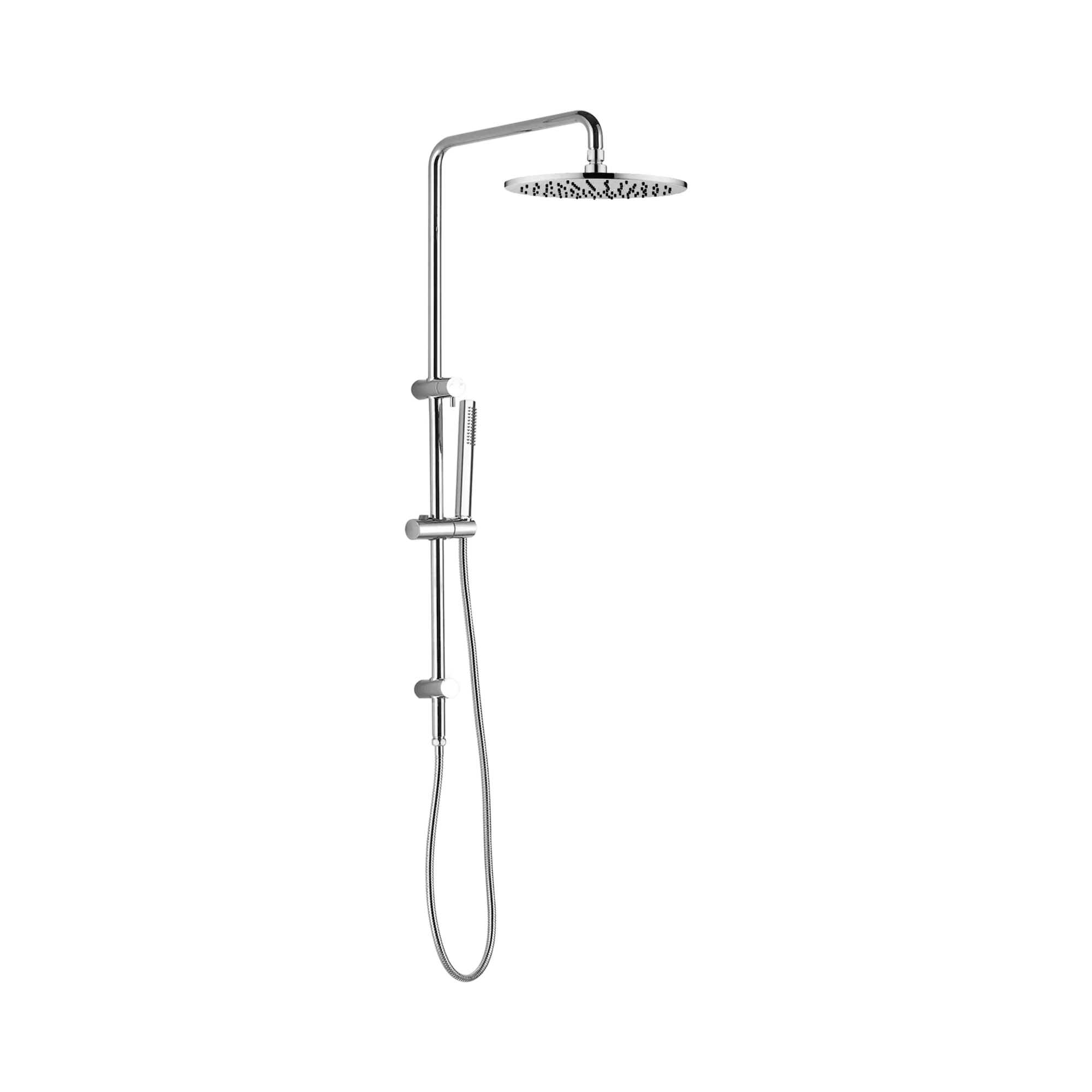 Dolce Round Twin Shower With Slim Hand Shower