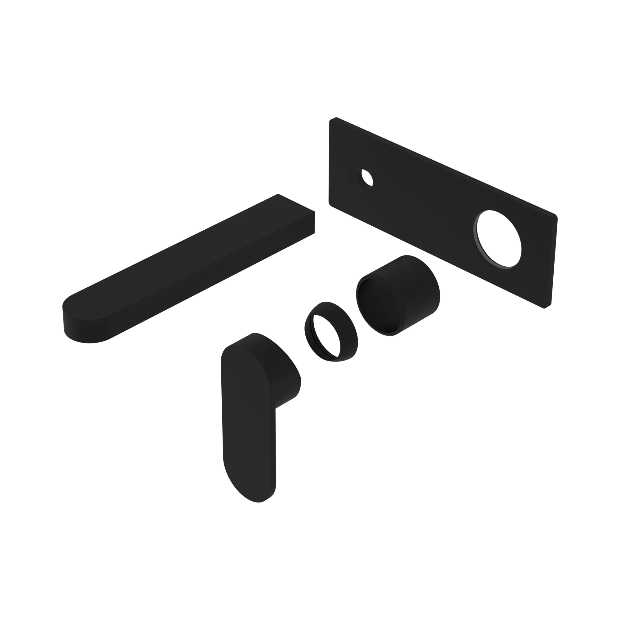 Ecco Wall Basin/Bath Mixer Trim Kits Only
