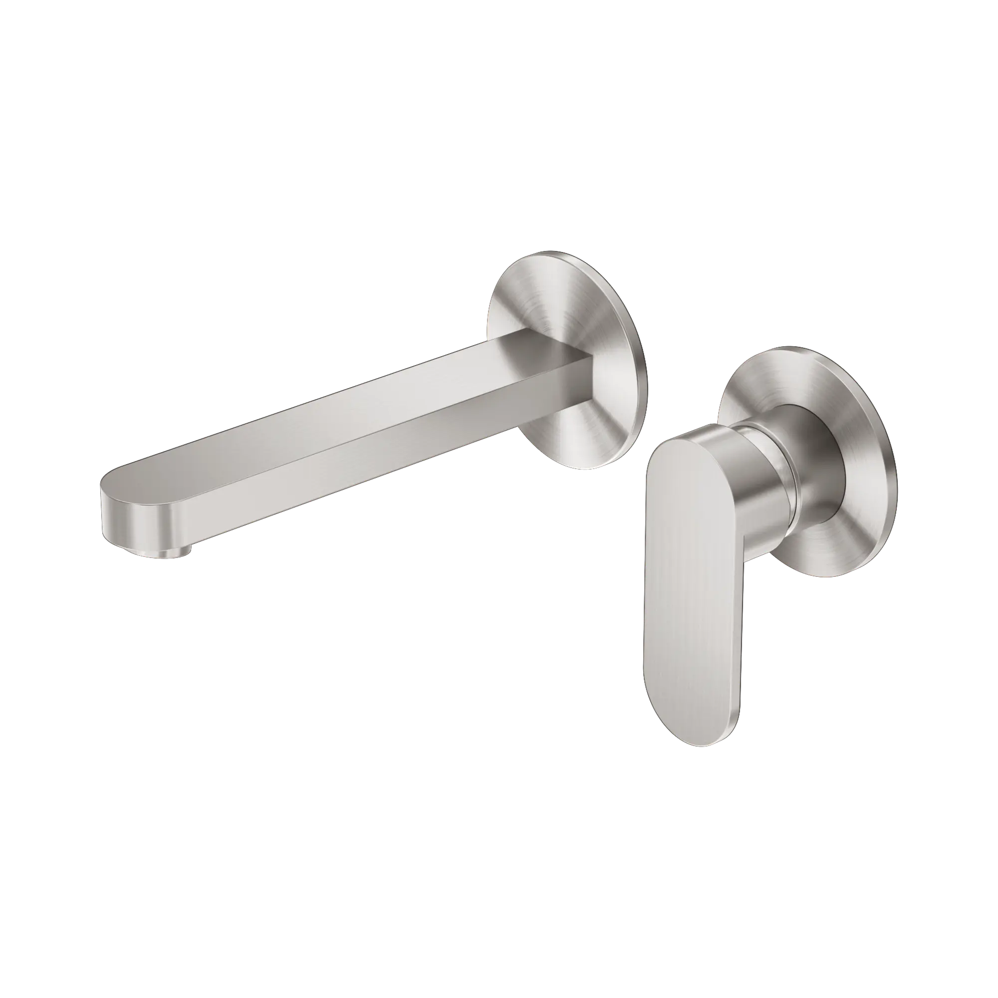Ecco Wall Basin/Bath Mixer Separate Back Plate