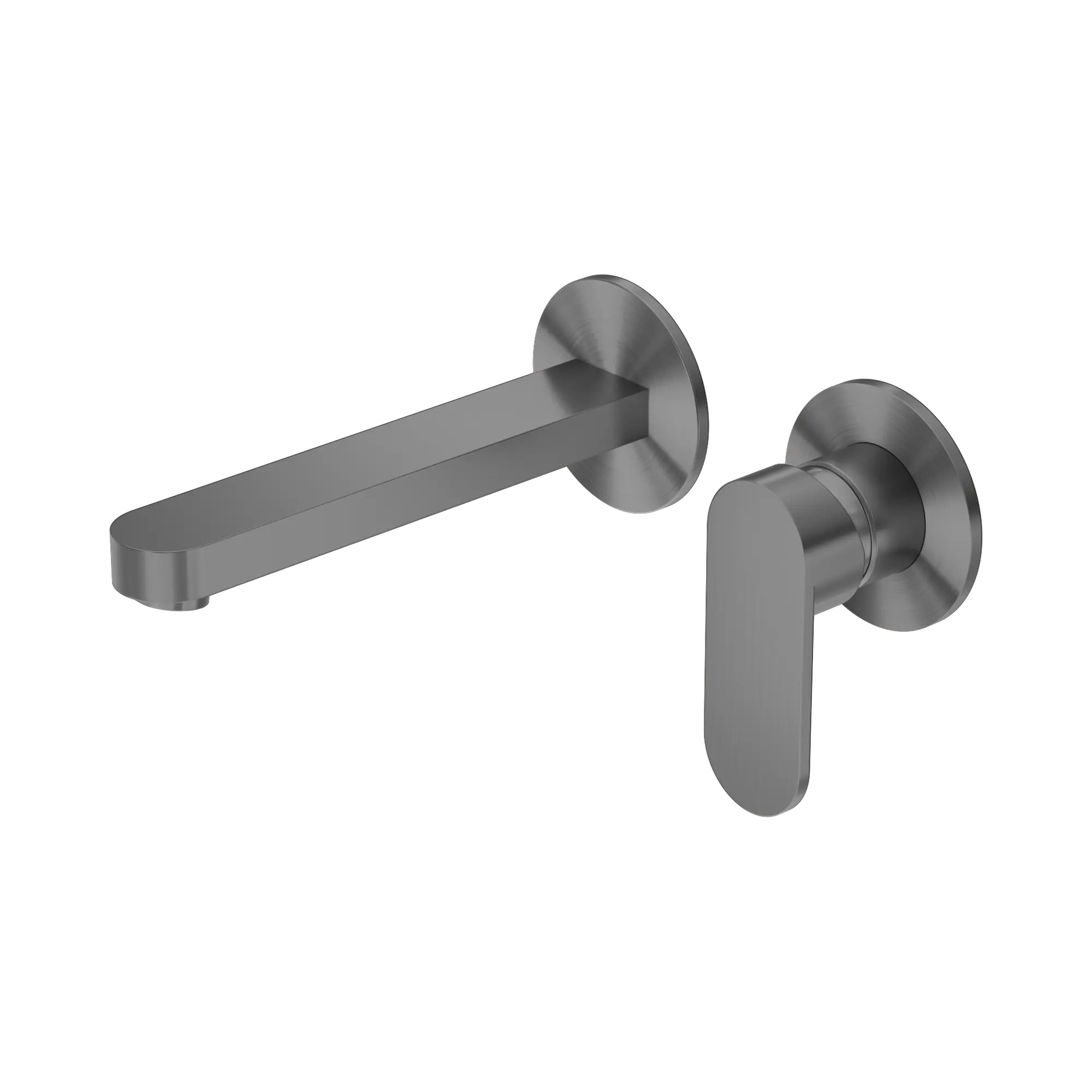Ecco Wall Basin/Bath Mixer Separate Back Plate