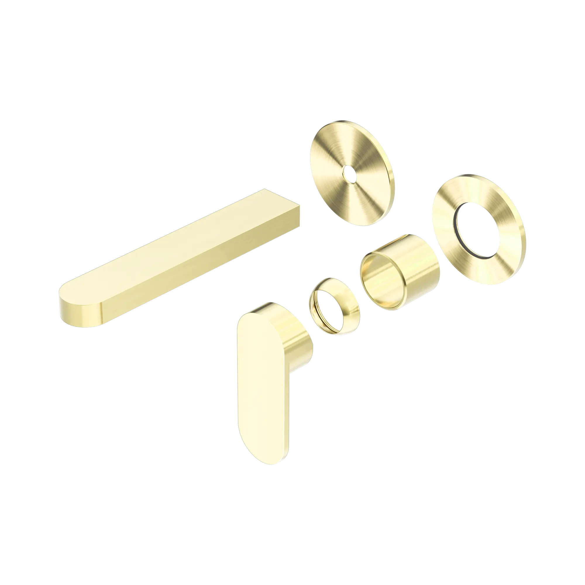 Ecco Wall Basin/Bath Mixer Separate Back Plate Trim Kits Only