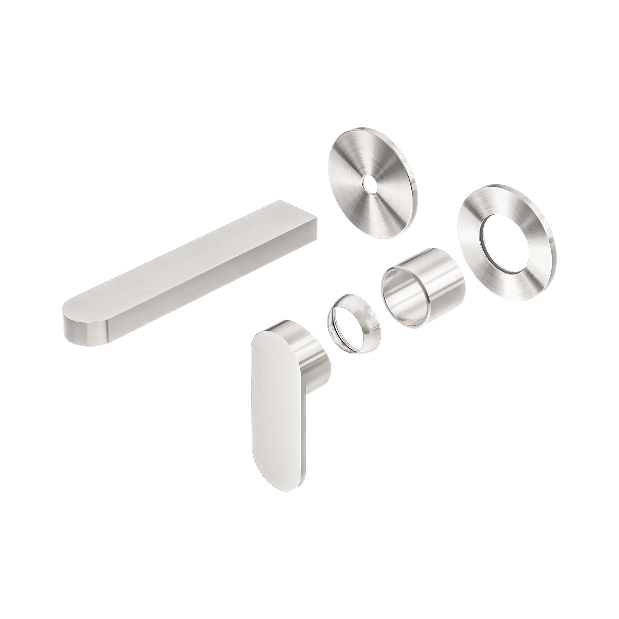 Ecco Wall Basin/Bath Mixer Separate Back Plate Trim Kits Only