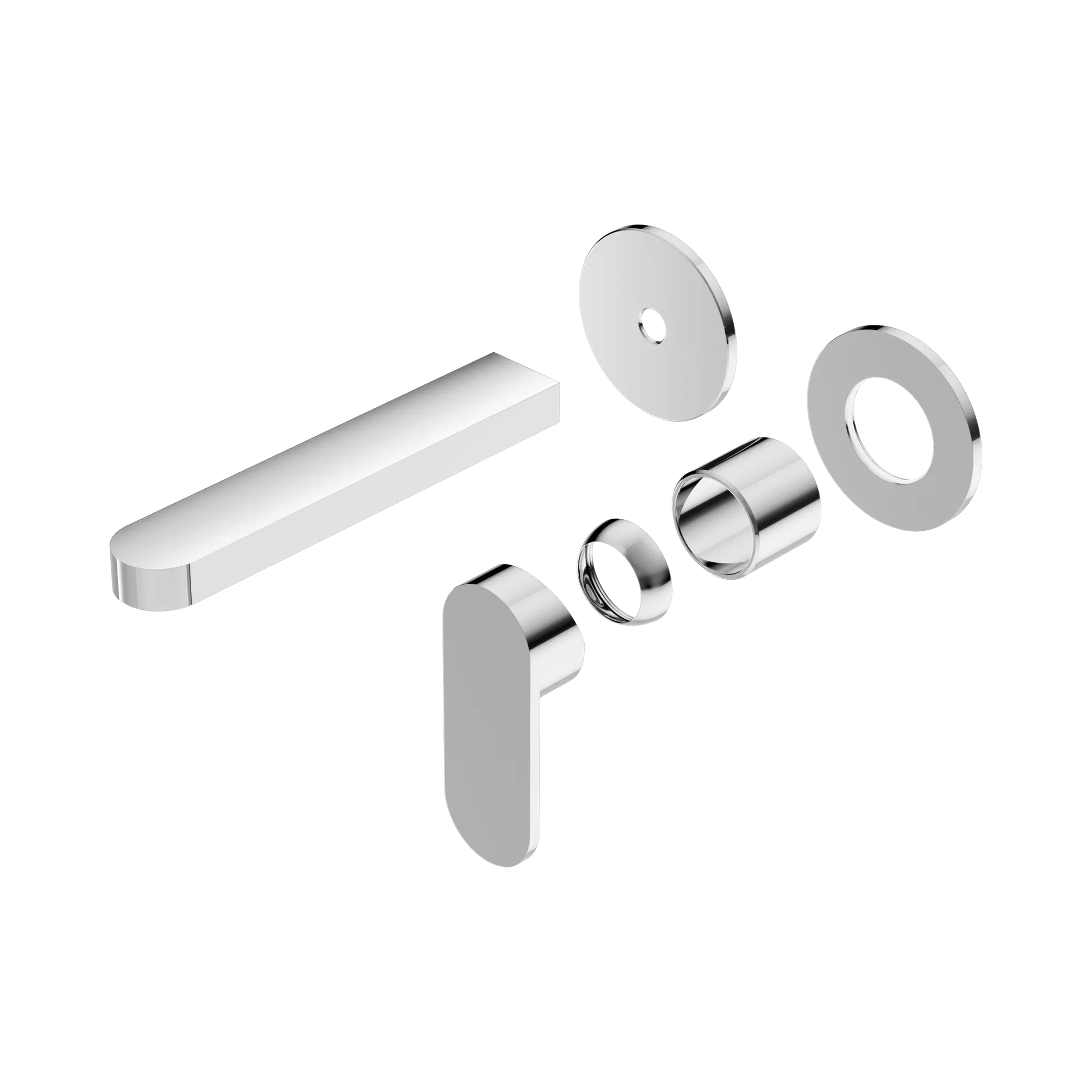 Ecco Wall Basin/Bath Mixer Separate Back Plate Trim Kits Only