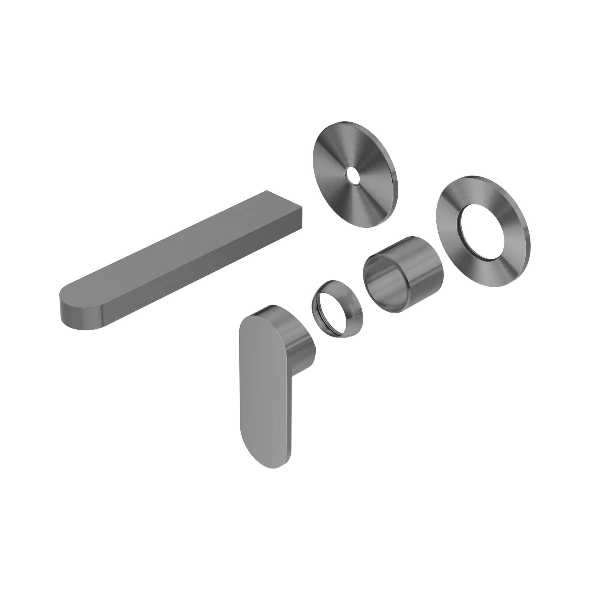 Ecco Wall Basin/Bath Mixer Separate Back Plate Trim Kits Only